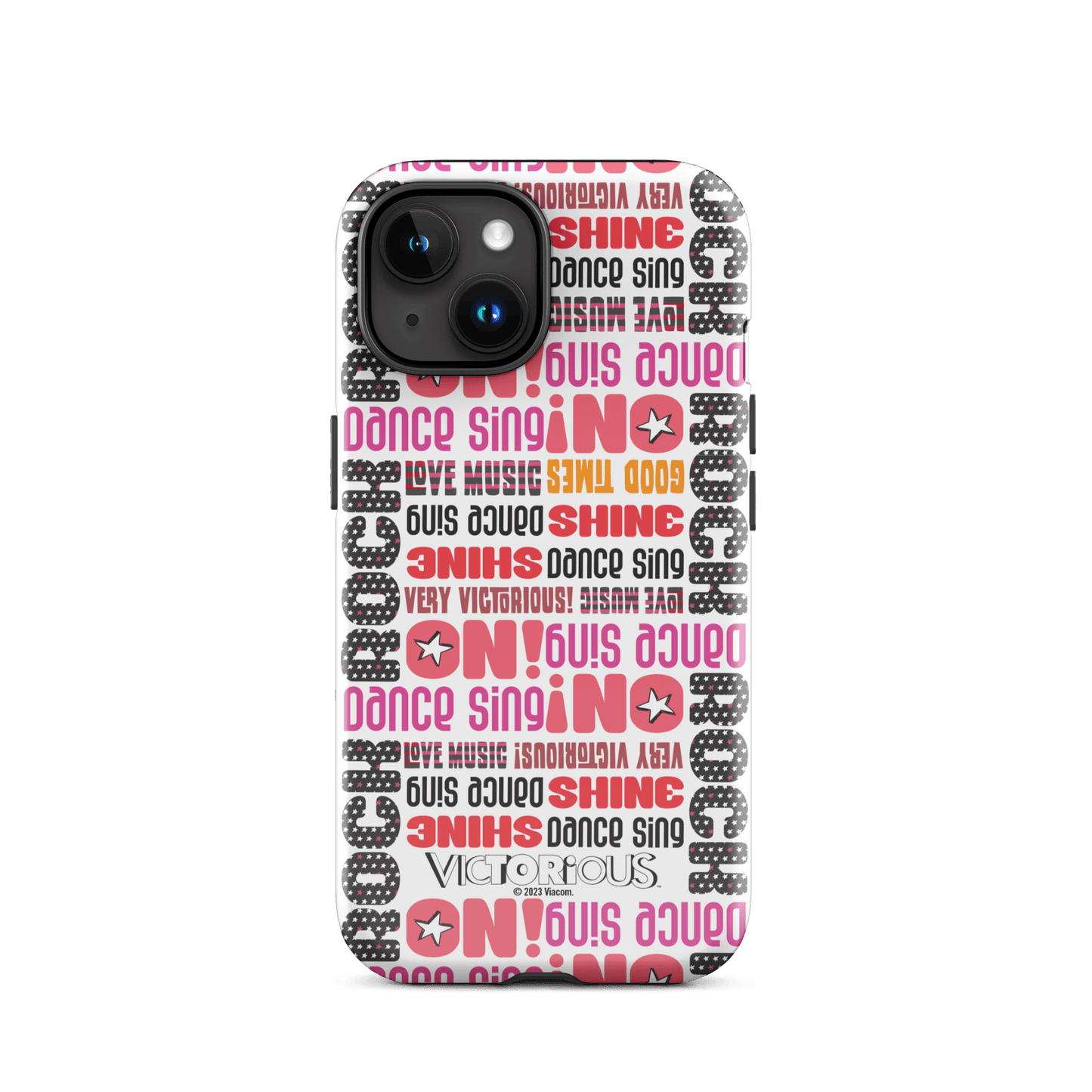 Victorious Dance Sing Shine Pattern Tough Phone Case - iPhone