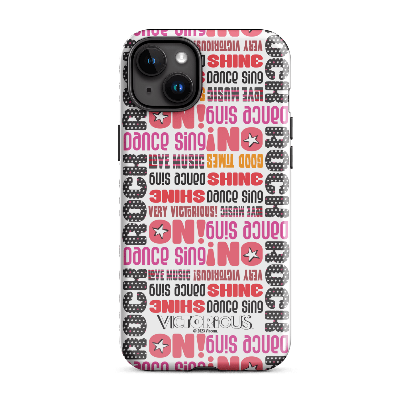 Victorious Dance Sing Shine Pattern Tough Phone Case - iPhone