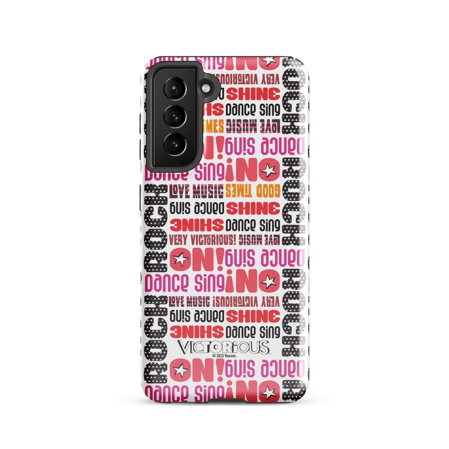 Victorious Dance Sing Shine Pattern Tough Phone Case - Samsung