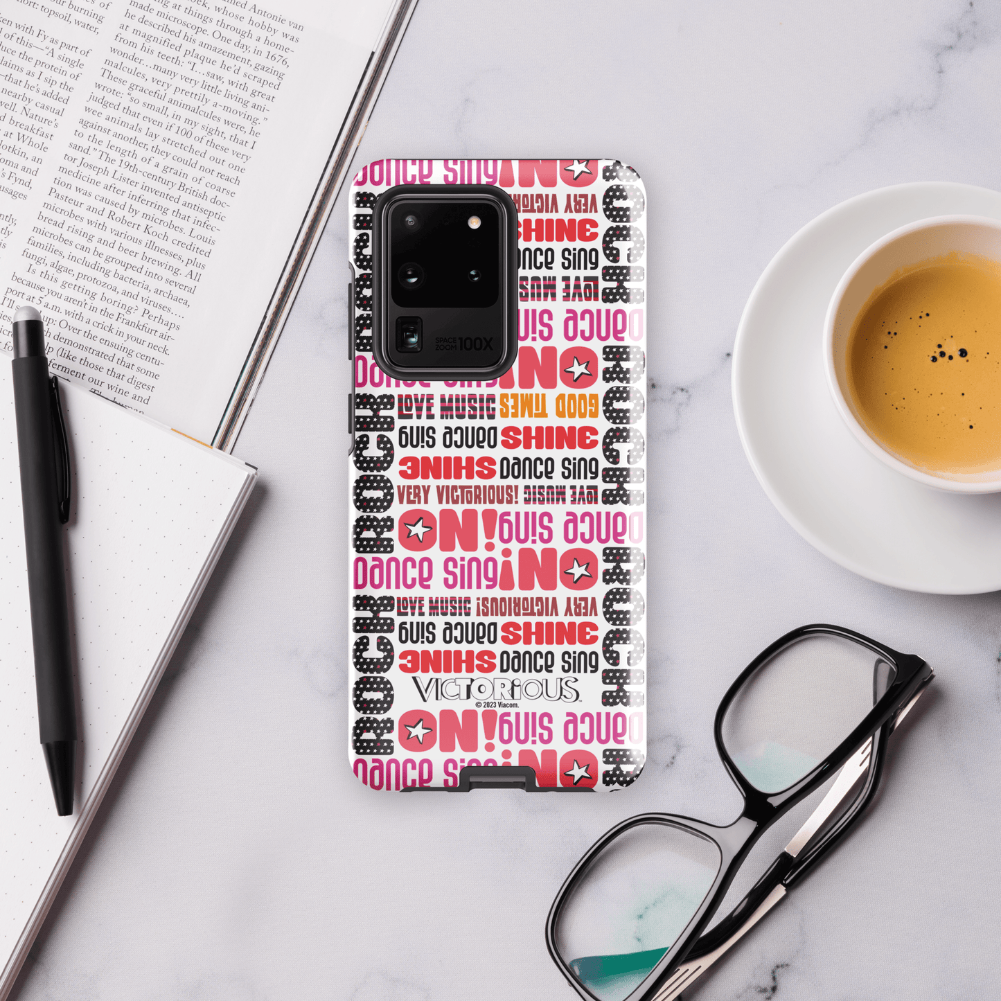 Victorious Dance Sing Shine Pattern Tough Phone Case - Samsung