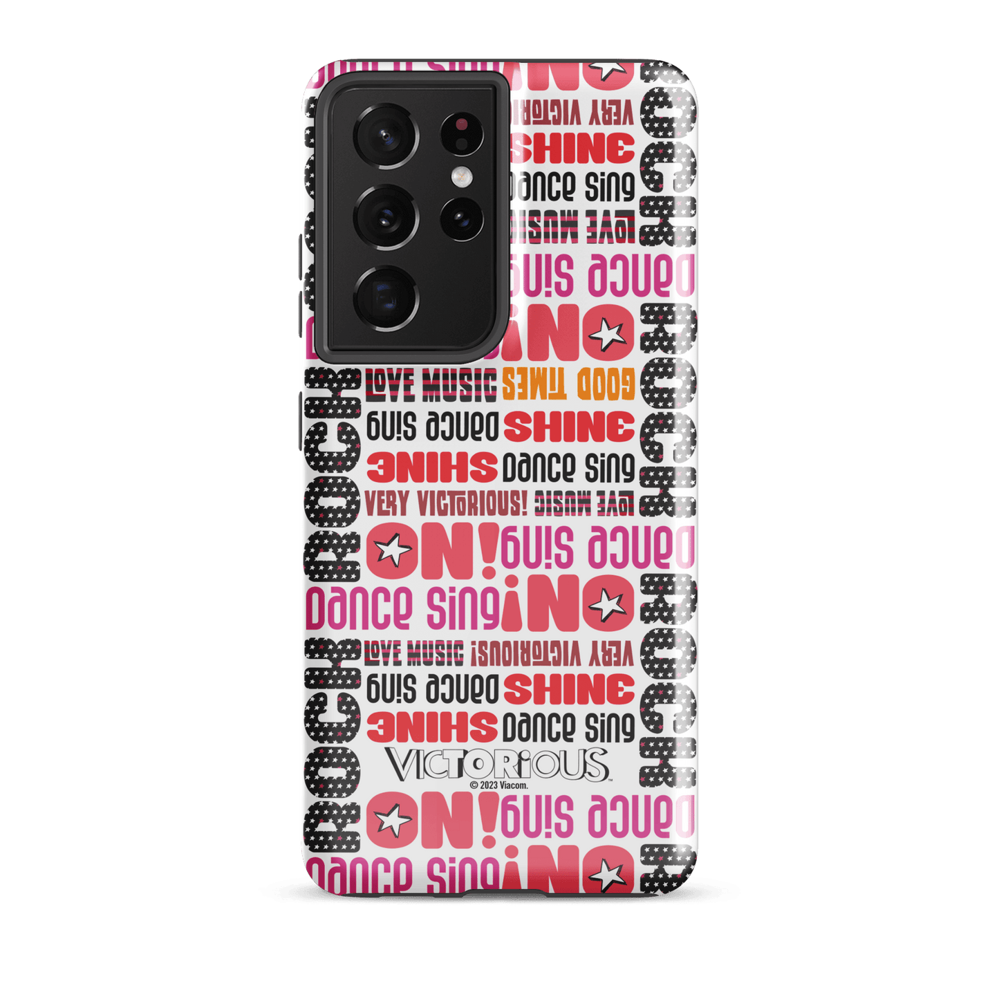 Victorious Dance Sing Shine Pattern Tough Phone Case - Samsung