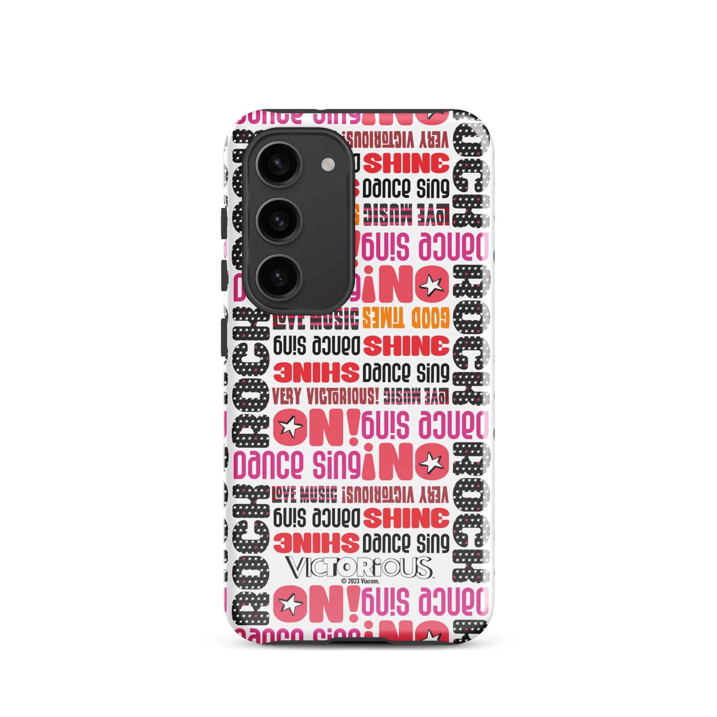 Victorious Dance Sing Shine Pattern Tough Phone Case - Samsung