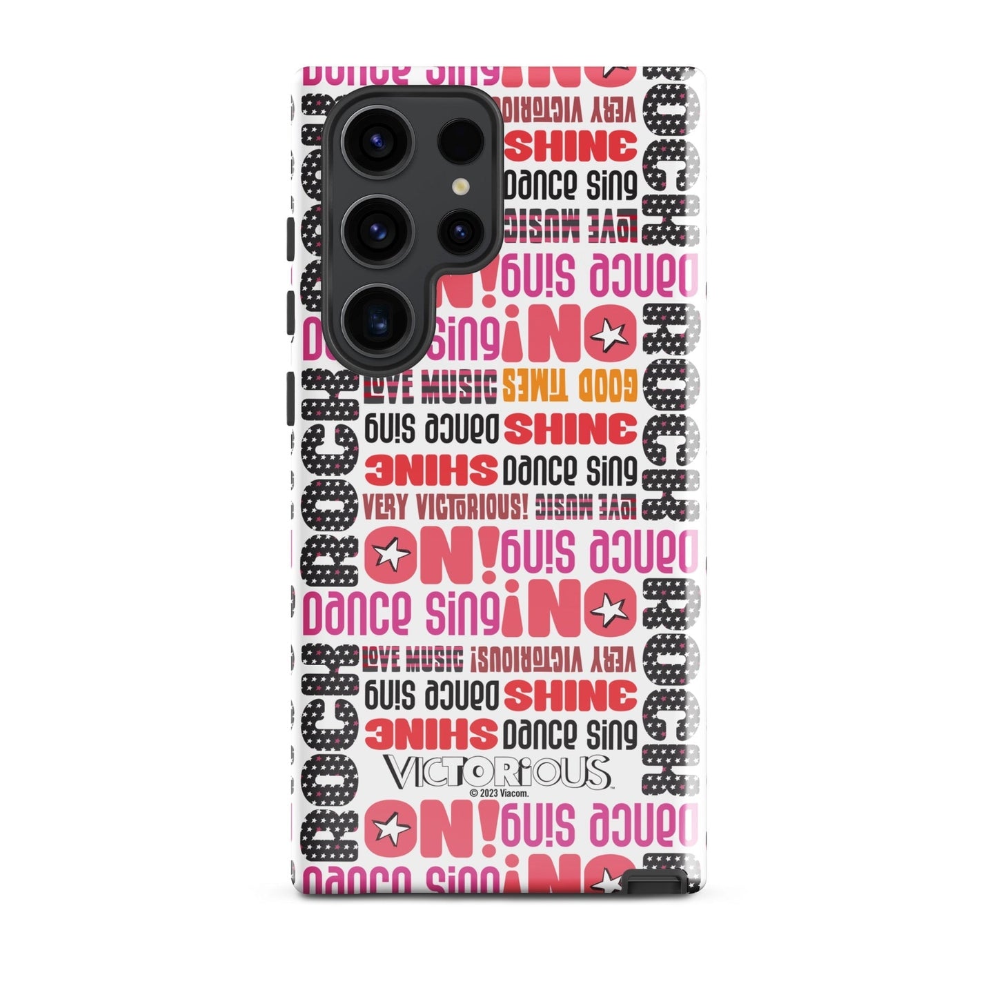 Victorious Dance Sing Shine Pattern Tough Phone Case - Samsung