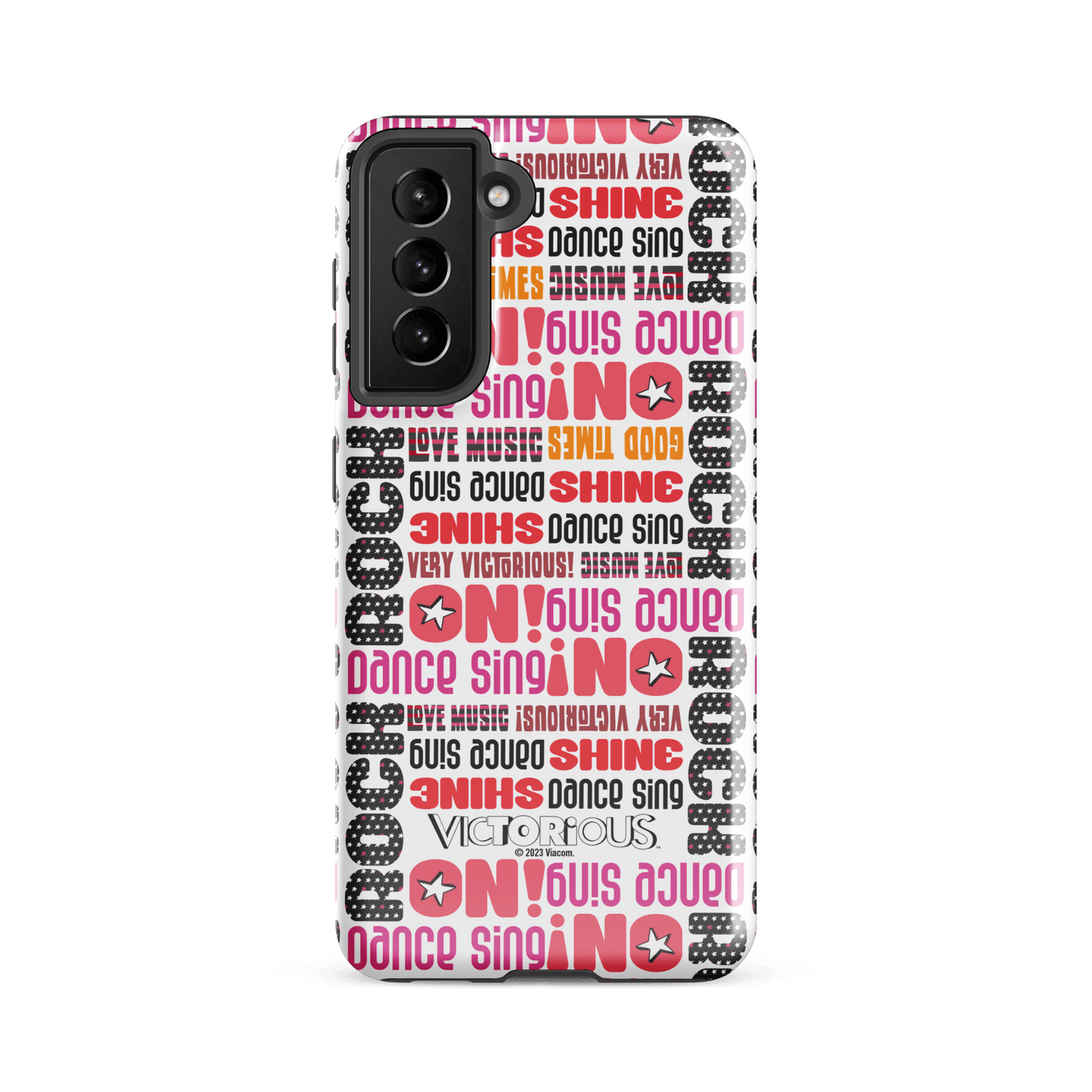 Victorious Dance Sing Shine Pattern Tough Phone Case - Samsung