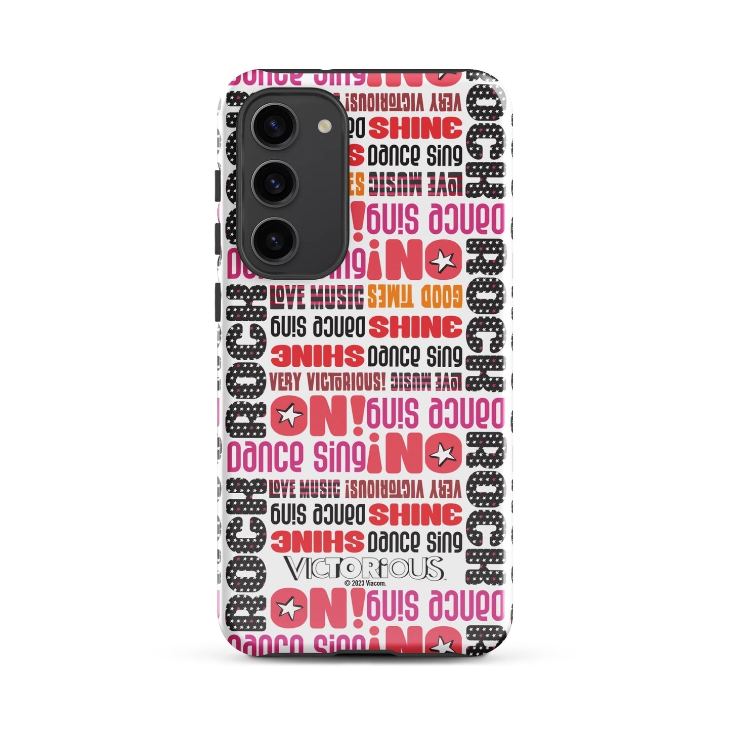 Victorious Dance Sing Shine Pattern Tough Phone Case - Samsung