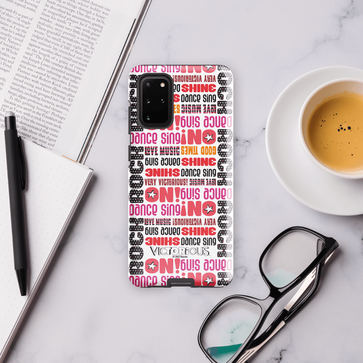 Victorious Dance Sing Shine Pattern Tough Phone Case - Samsung