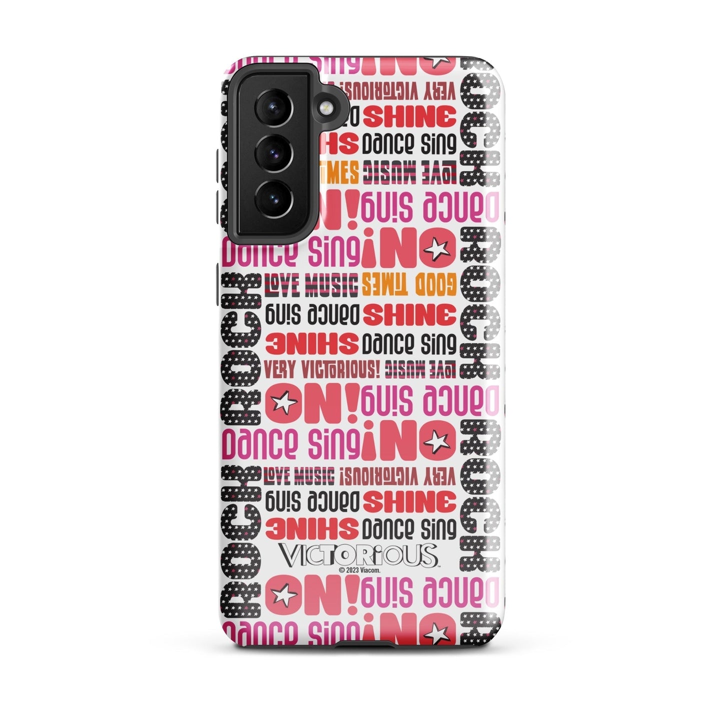 Victorious Dance Sing Shine Pattern Tough Phone Case - Samsung