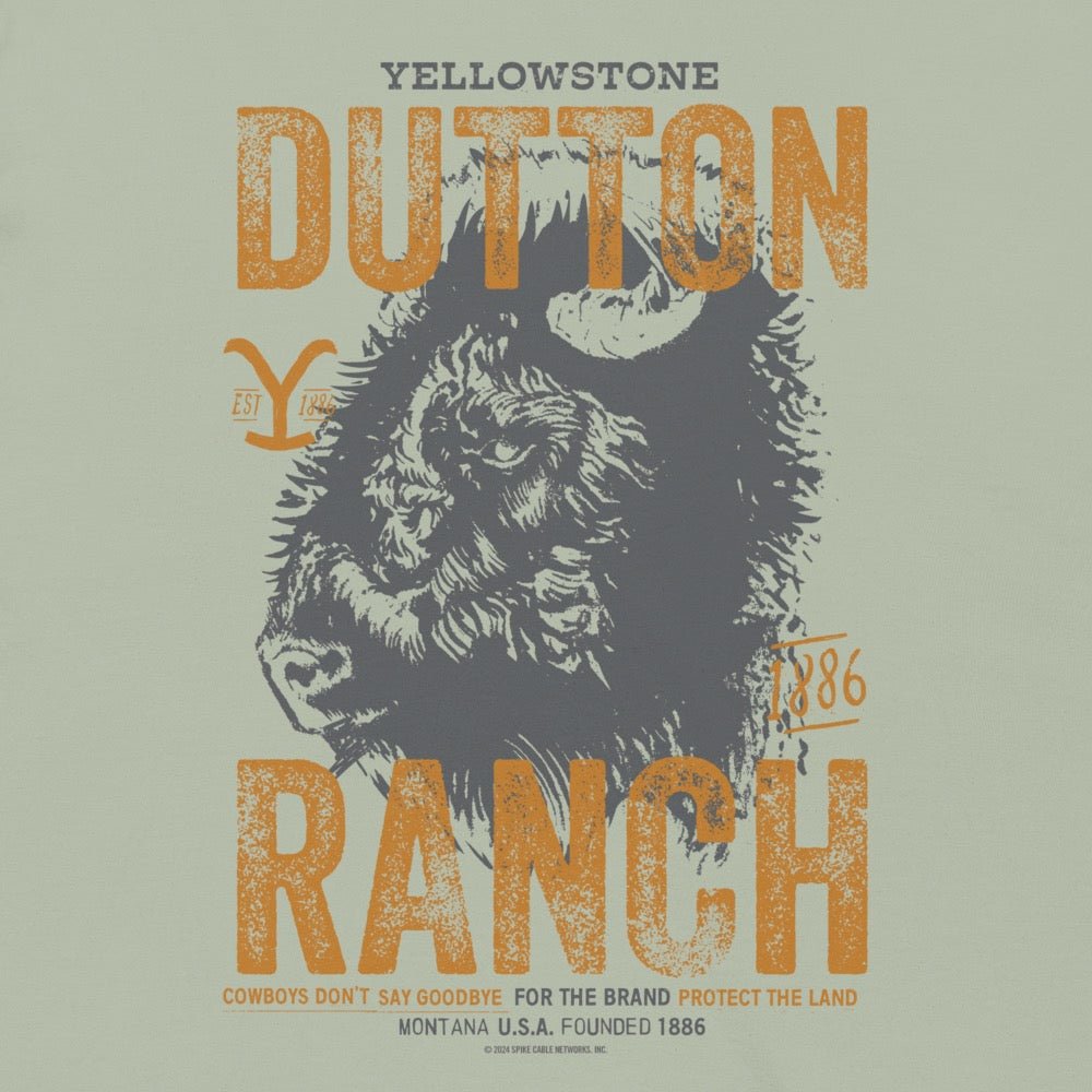 Yellowstone Bison Comfort Colors T-Shirt