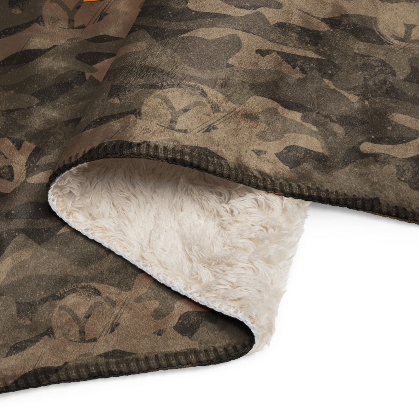 Yellowstone Camo Sherpa Blanket