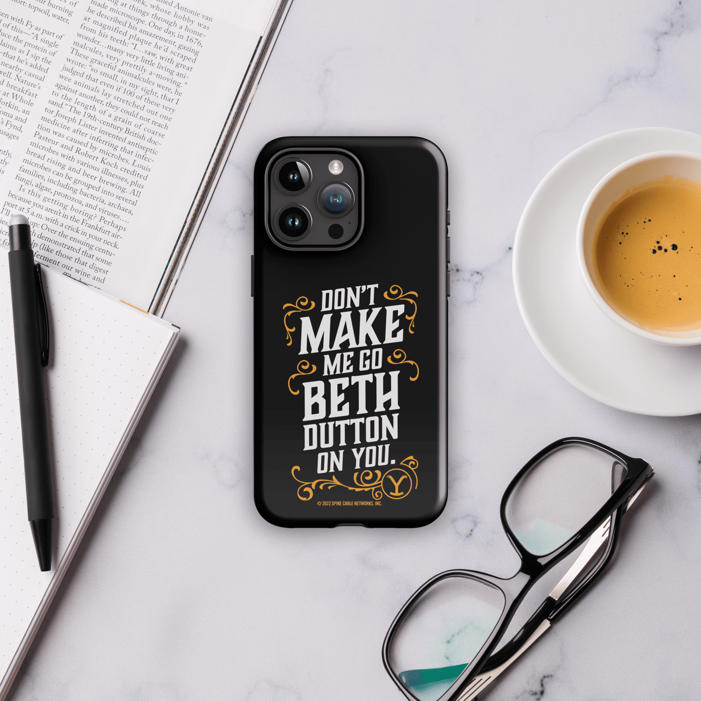 Yellowstone Don't Make Me Go Beth Dutton On You Tough Phone Case - iPhone