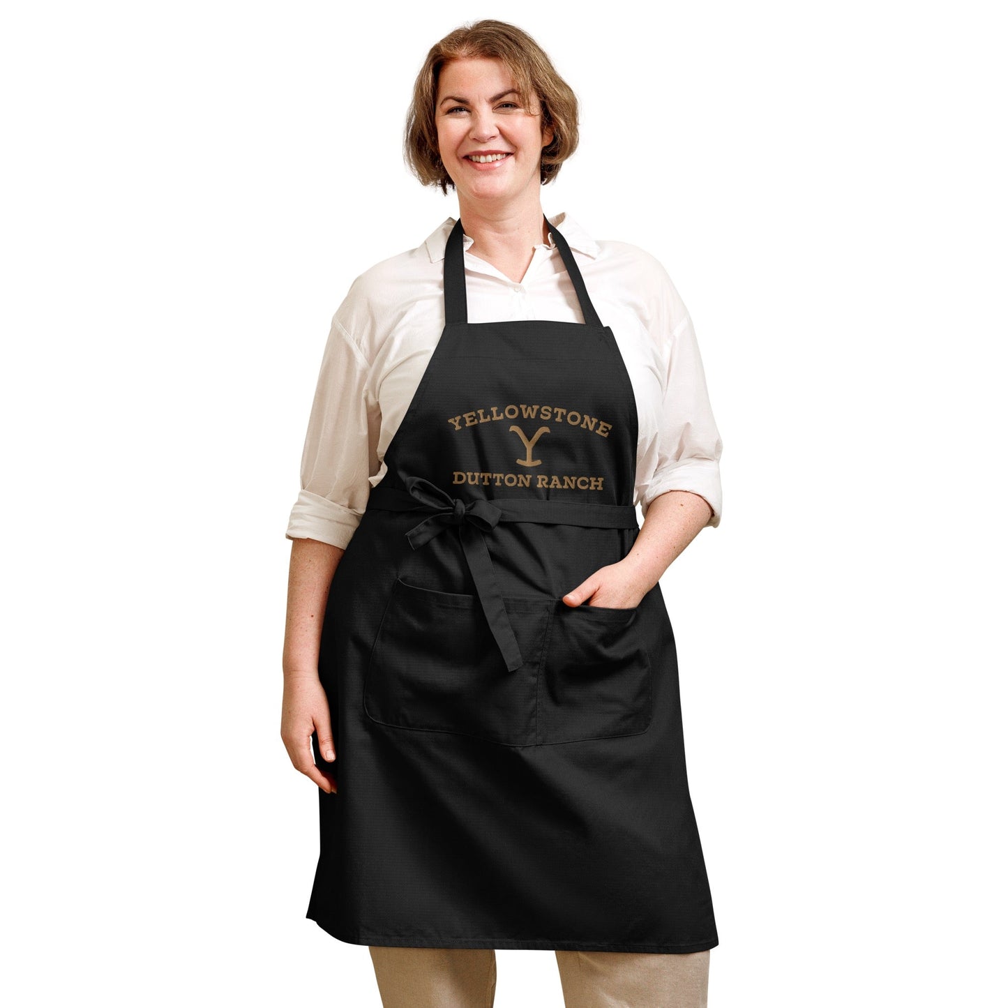 Yellowstone Dutton Ranch Embroidered Apron