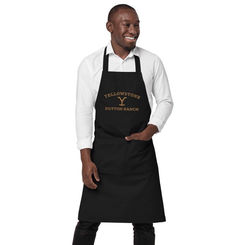 Yellowstone Dutton Ranch Embroidered Apron