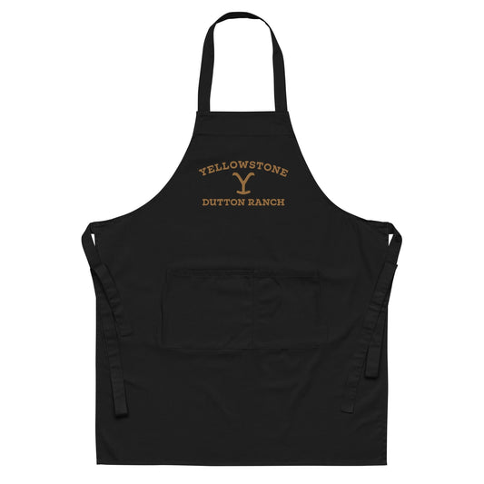 Yellowstone Dutton Ranch Embroidered Apron