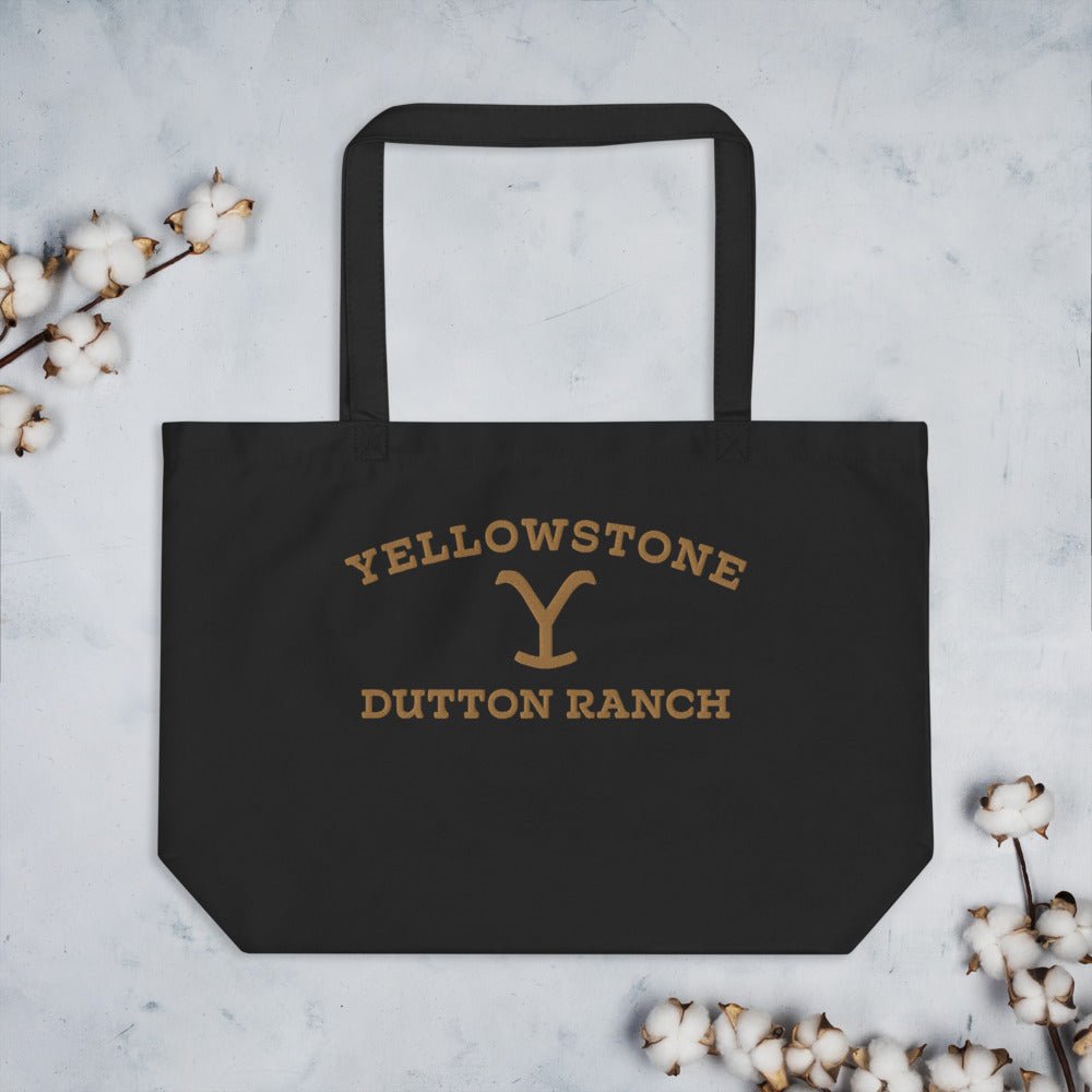 Yellowstone Dutton Ranch Embroidered Tote Bag