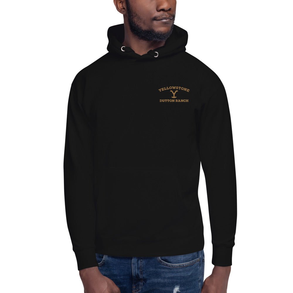 Yellowstone Dutton Ranch Embroidered Unisex Hoodie