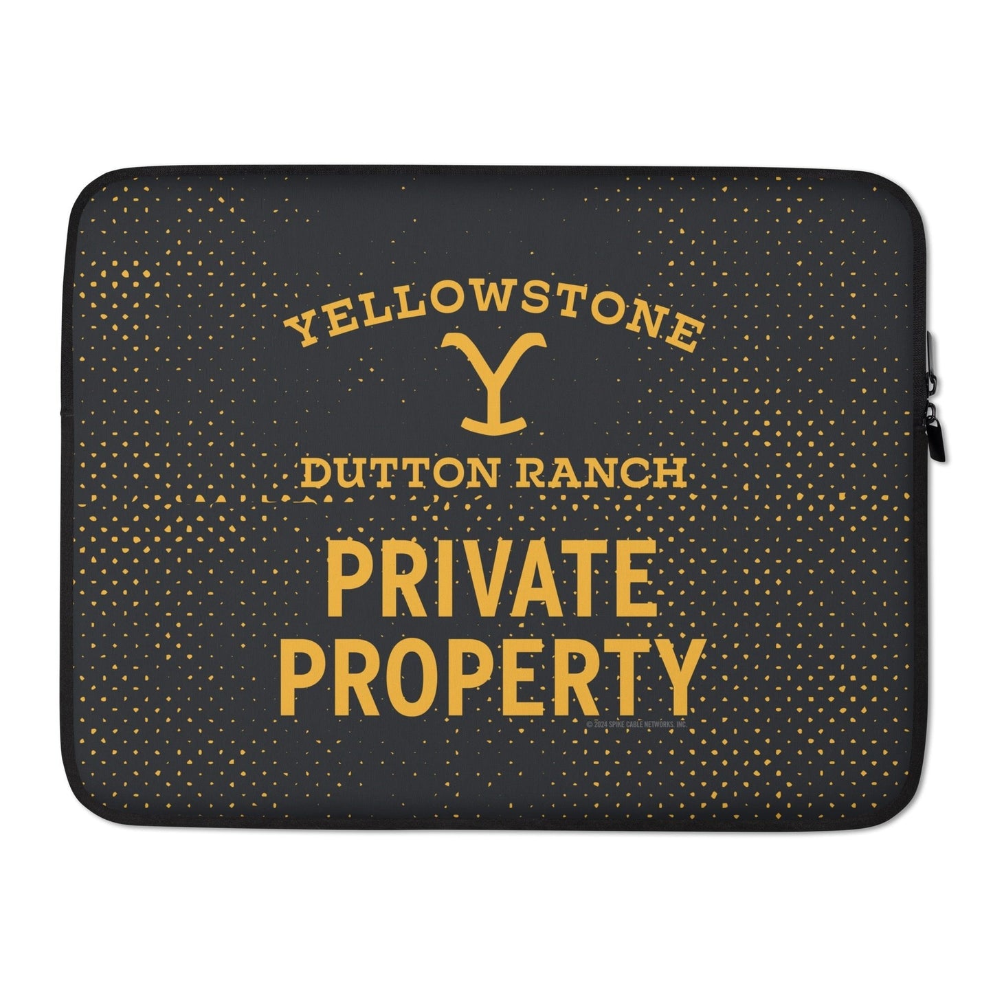 Yellowstone Dutton Ranch Private Property Laptop Sleeve