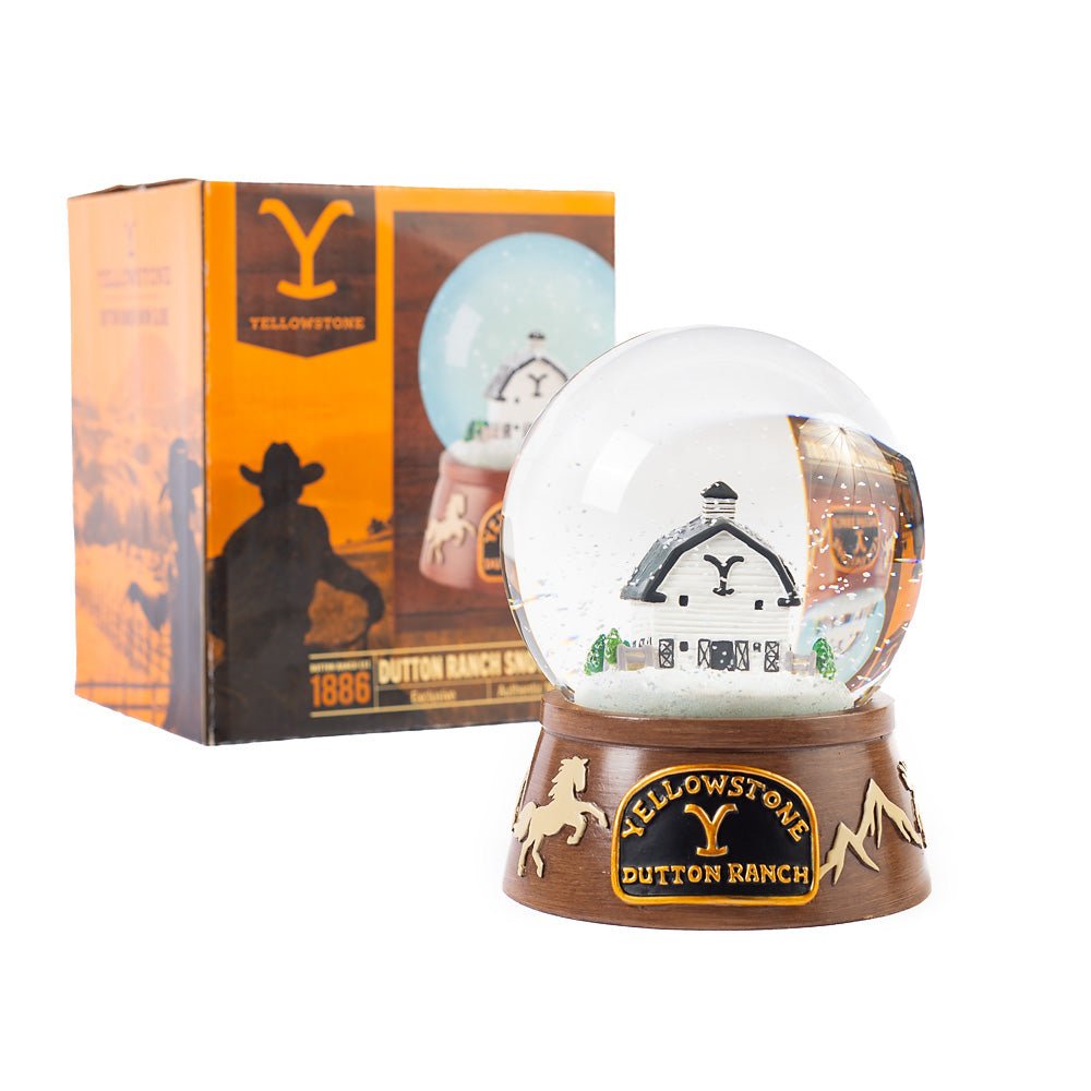 Yellowstone Dutton Ranch Snow Globe - Exclusive