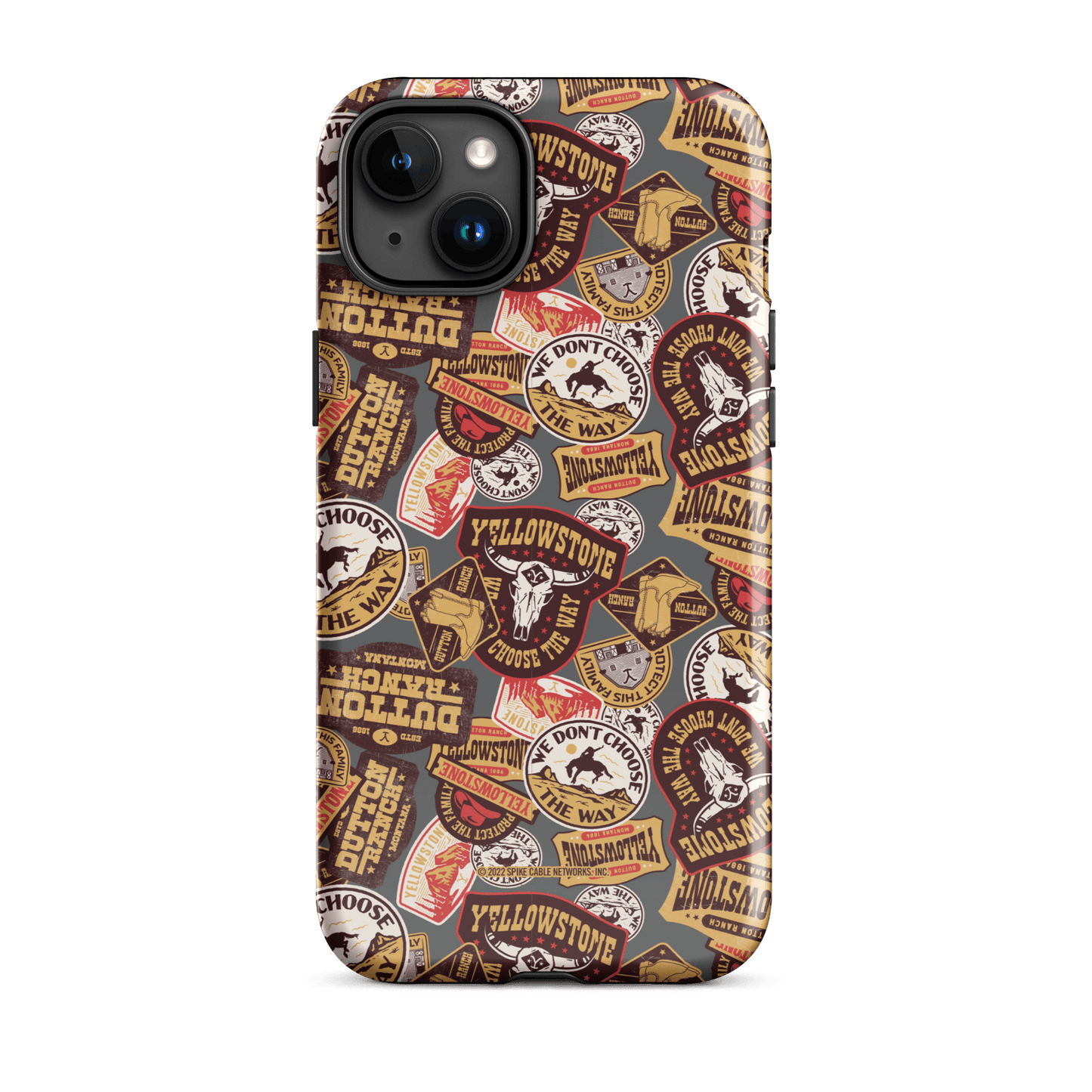 Yellowstone Patches Tough Phone Case - iPhone