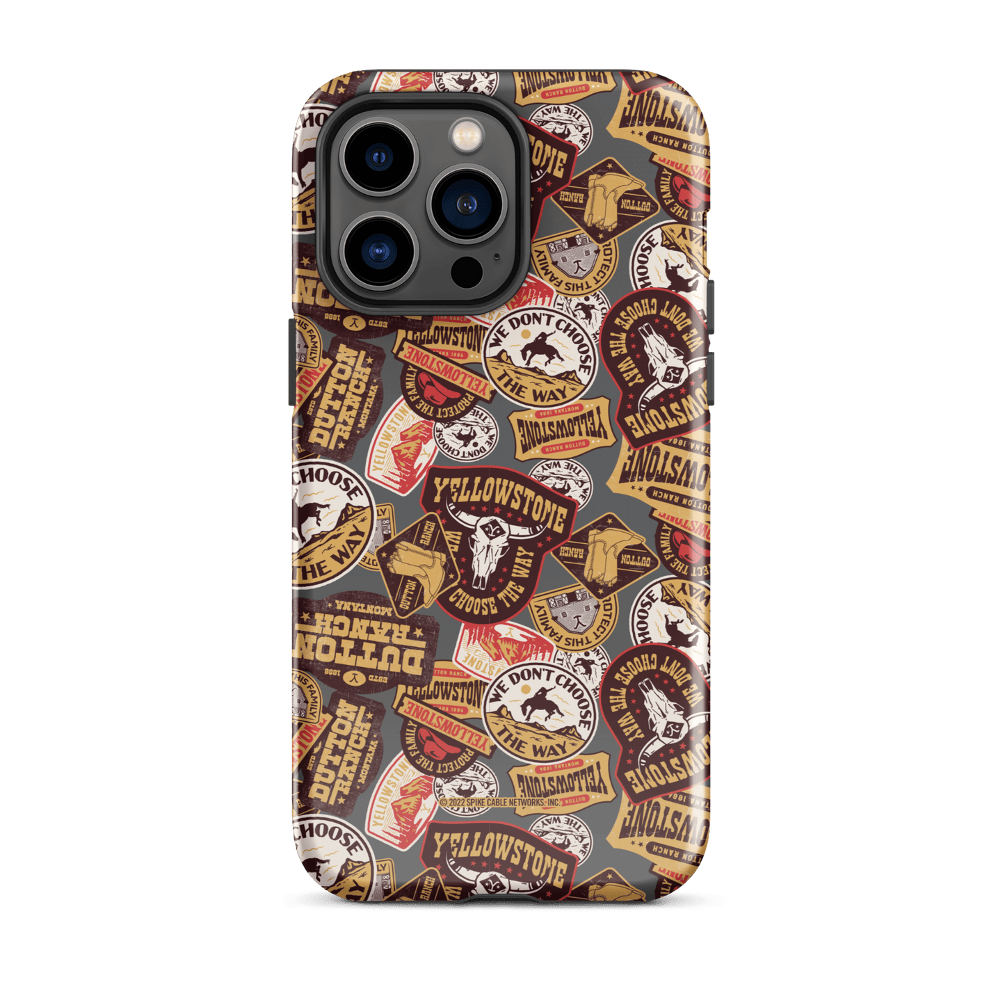 Yellowstone Patches Tough Phone Case - iPhone