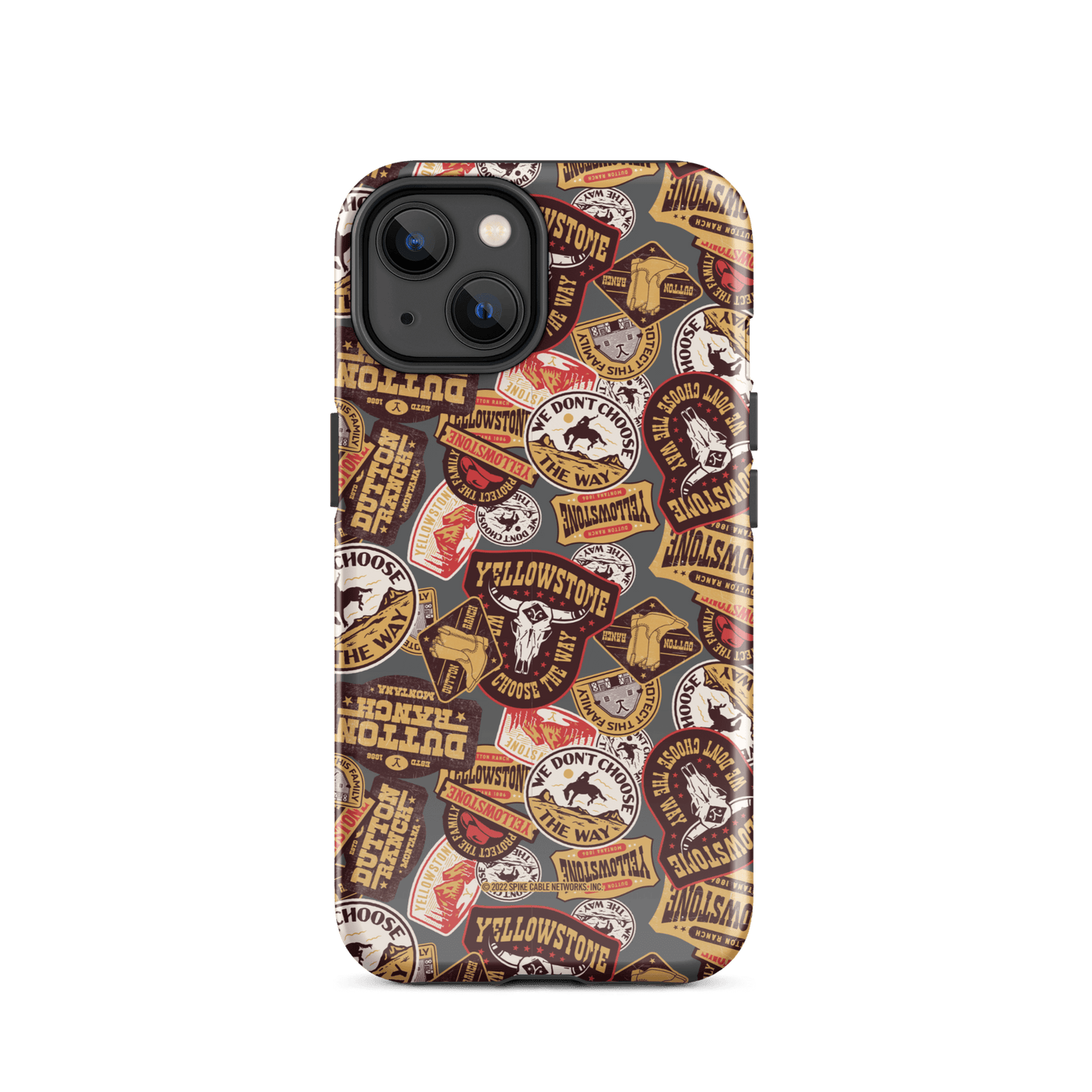 Yellowstone Patches Tough Phone Case - iPhone