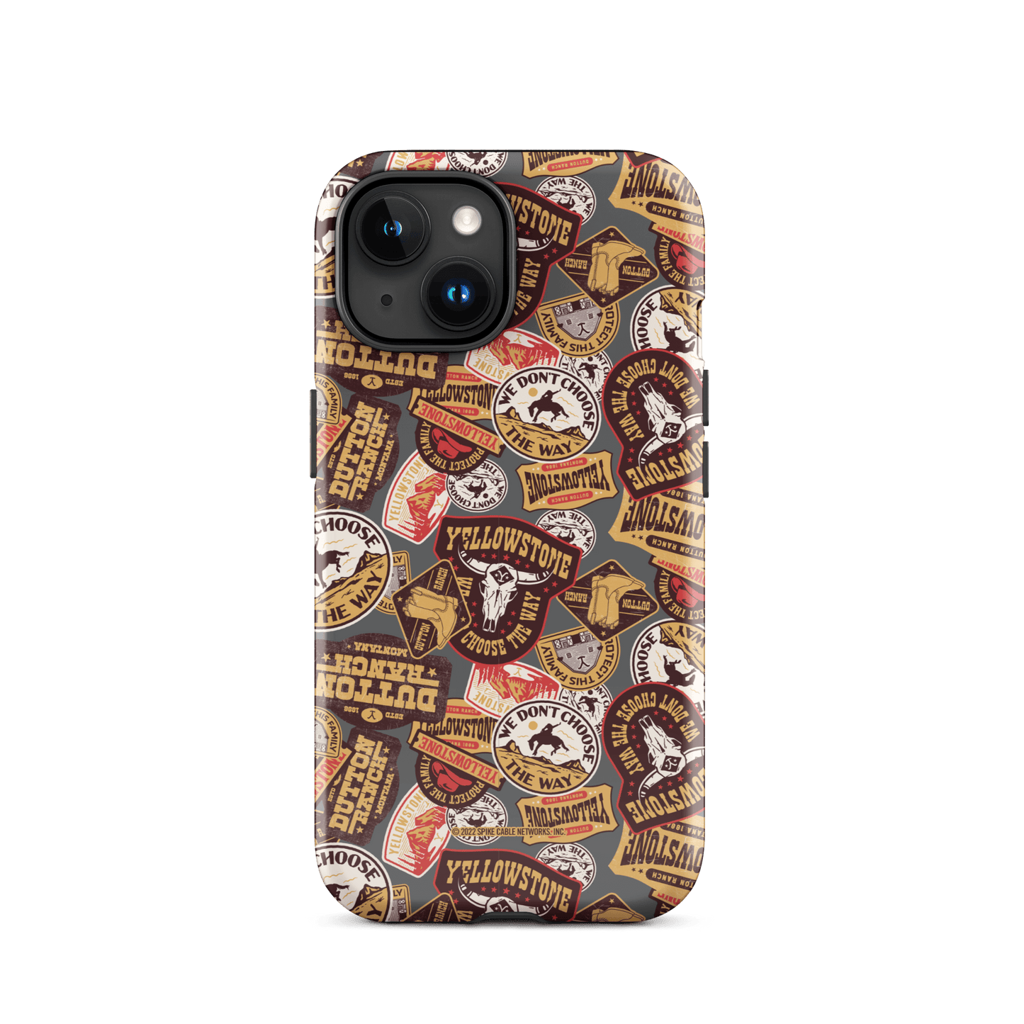 Yellowstone Patches Tough Phone Case - iPhone