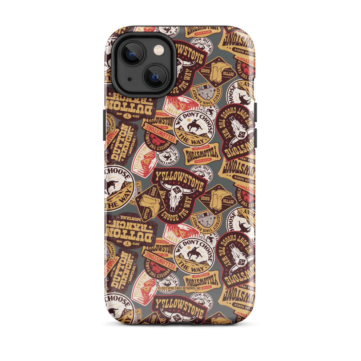 Yellowstone Patches Tough Phone Case - iPhone