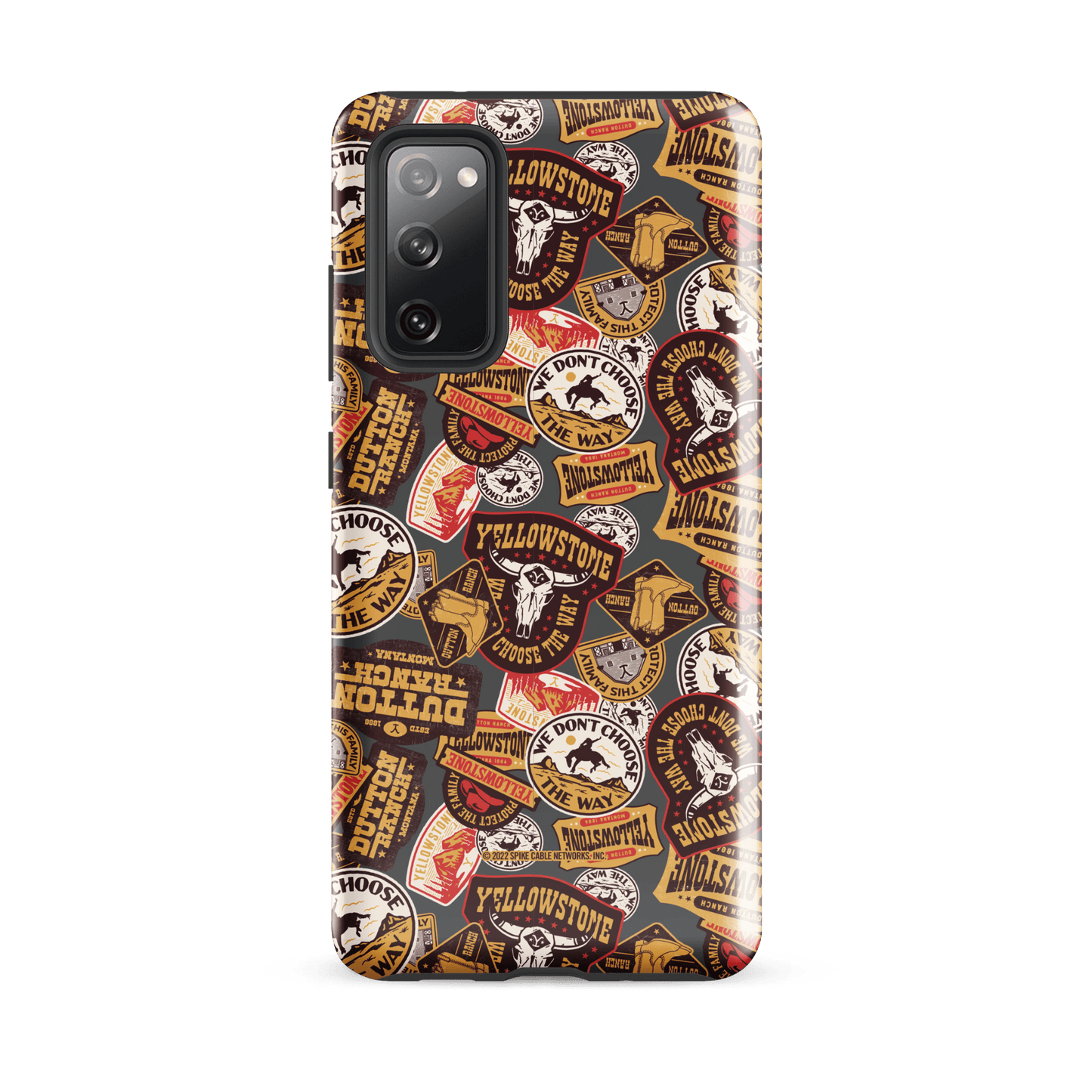 Yellowstone Patches Tough Phone Case - Samsung