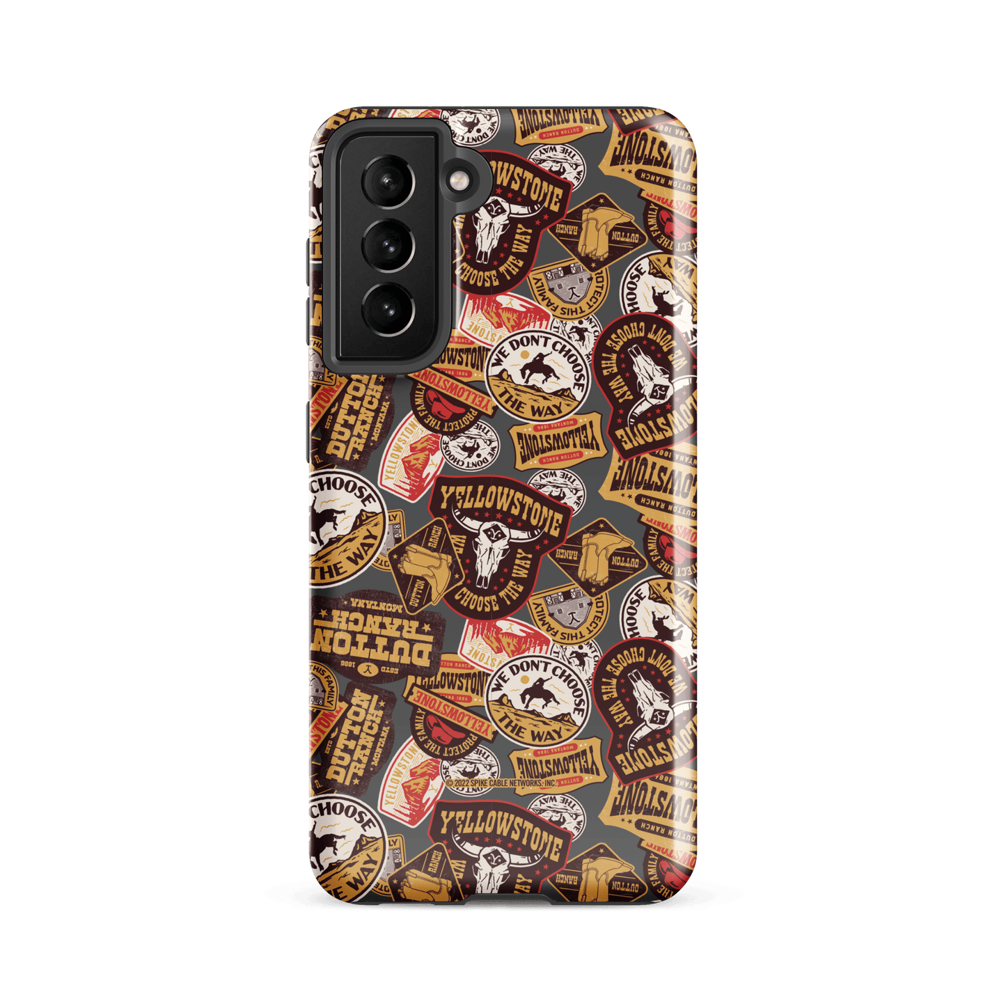 Yellowstone Patches Tough Phone Case - Samsung