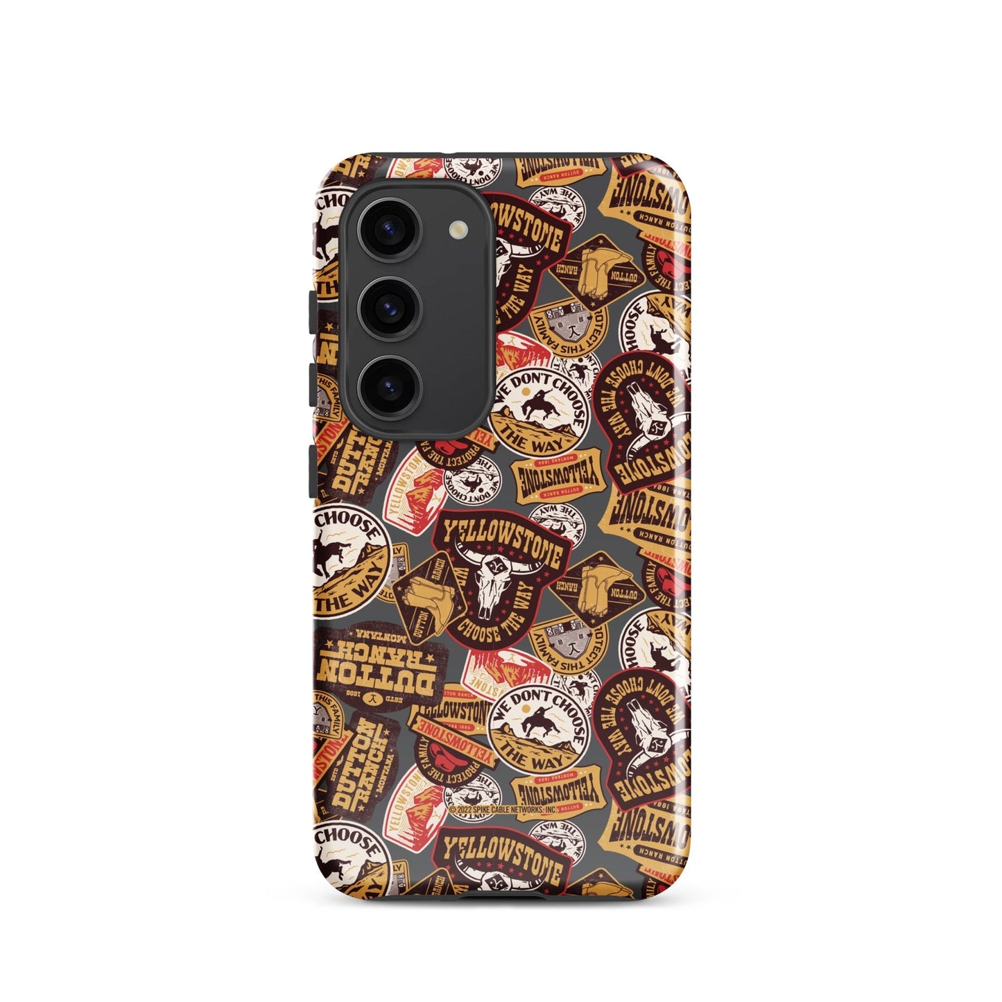 Yellowstone Patches Tough Phone Case - Samsung