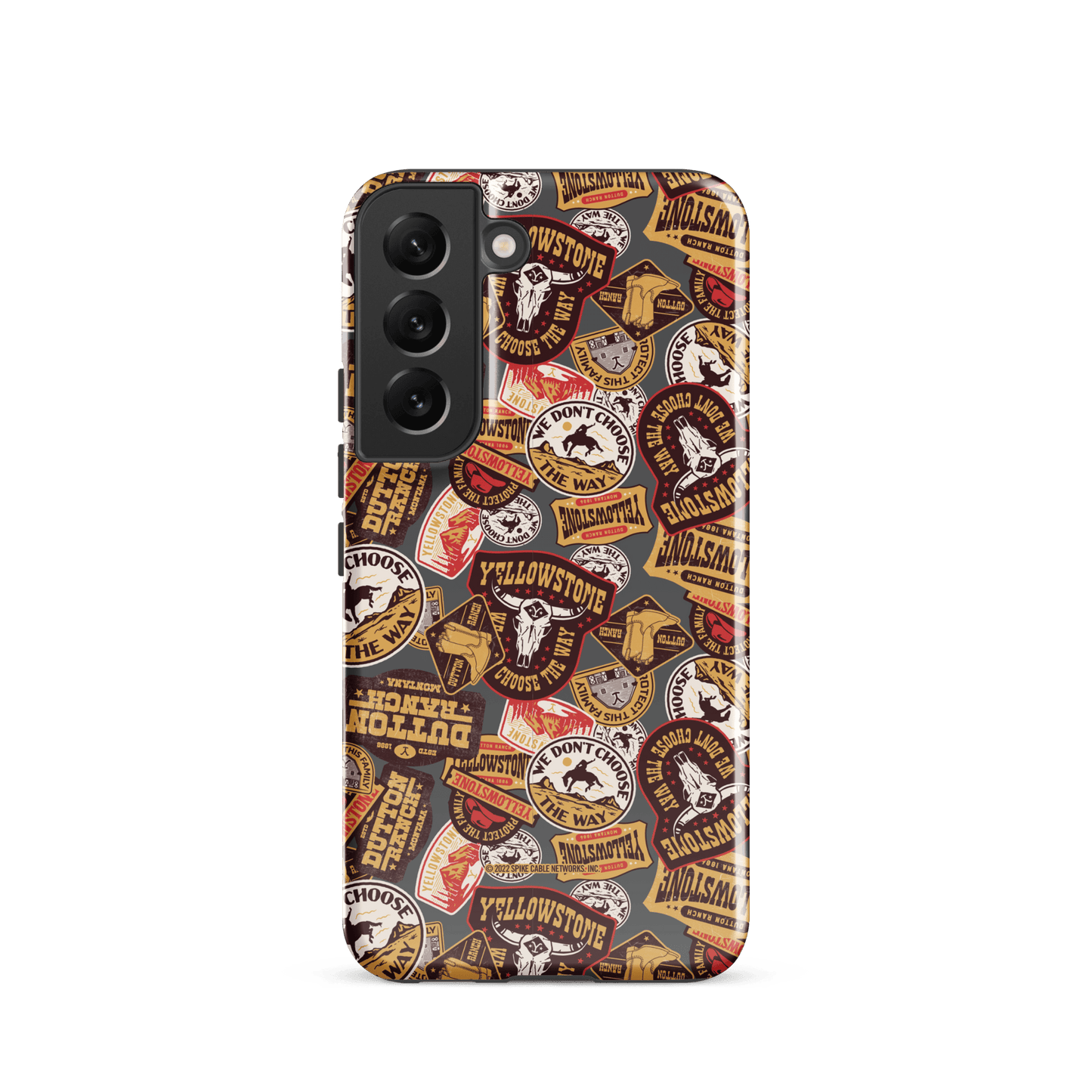 Yellowstone Patches Tough Phone Case - Samsung