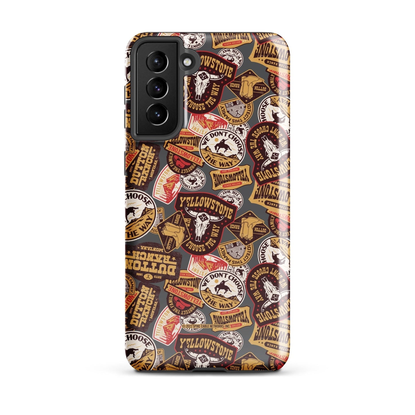 Yellowstone Patches Tough Phone Case - Samsung