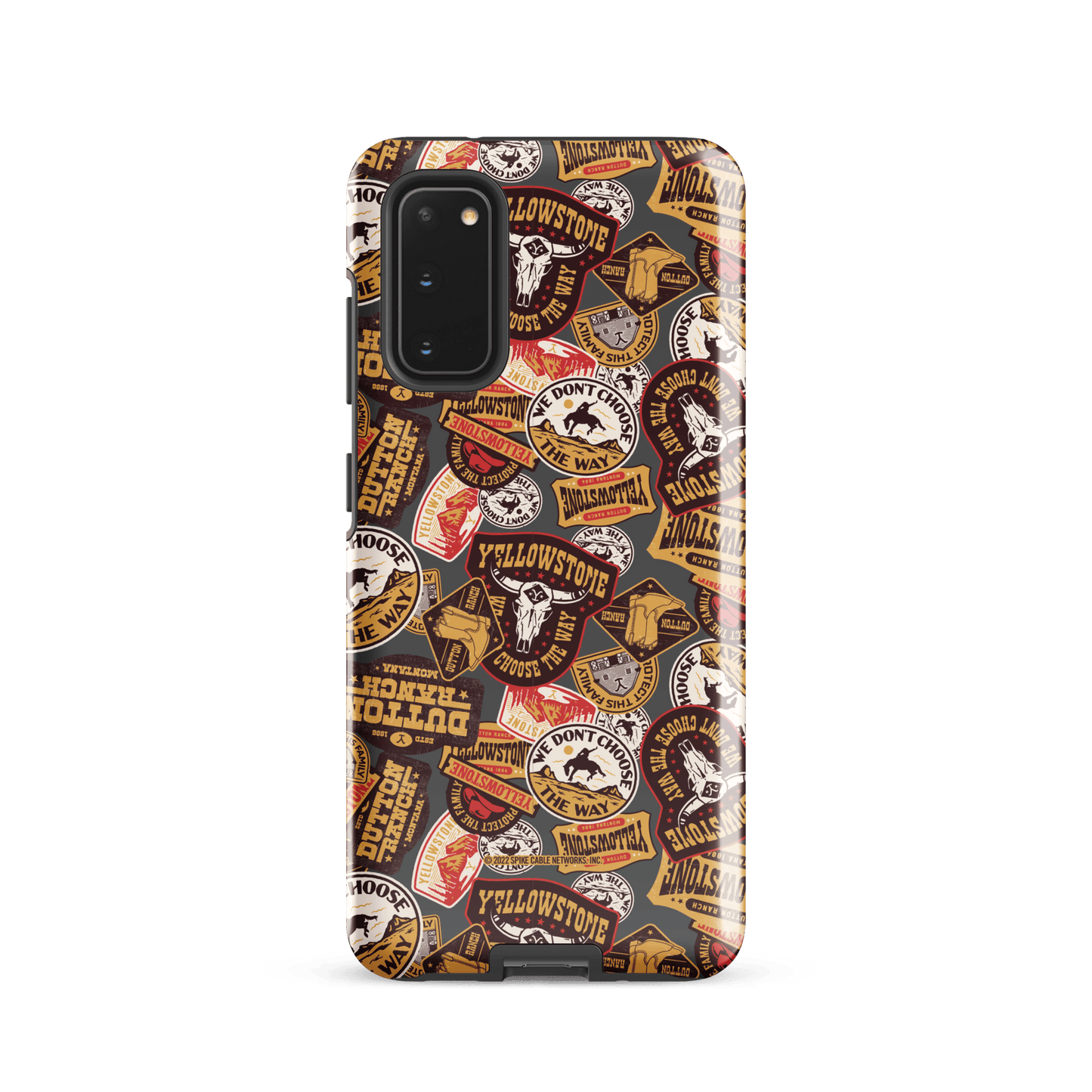 Yellowstone Patches Tough Phone Case - Samsung