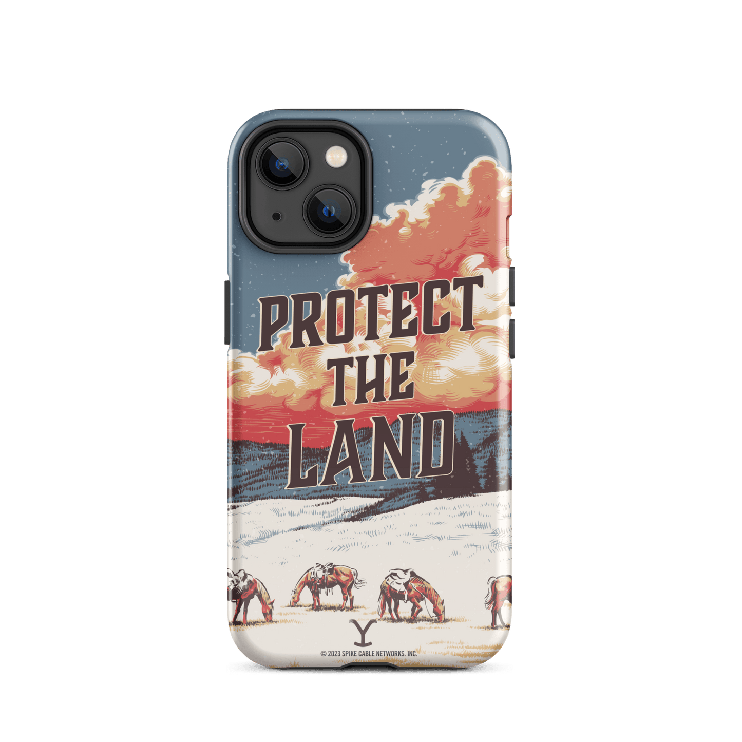 Yellowstone Protect the Land Tough Phone Case - iPhone