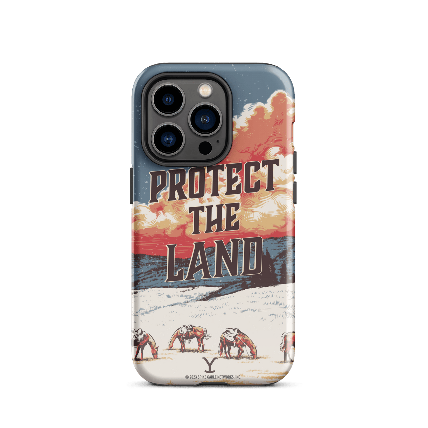 Yellowstone Protect the Land Tough Phone Case - iPhone