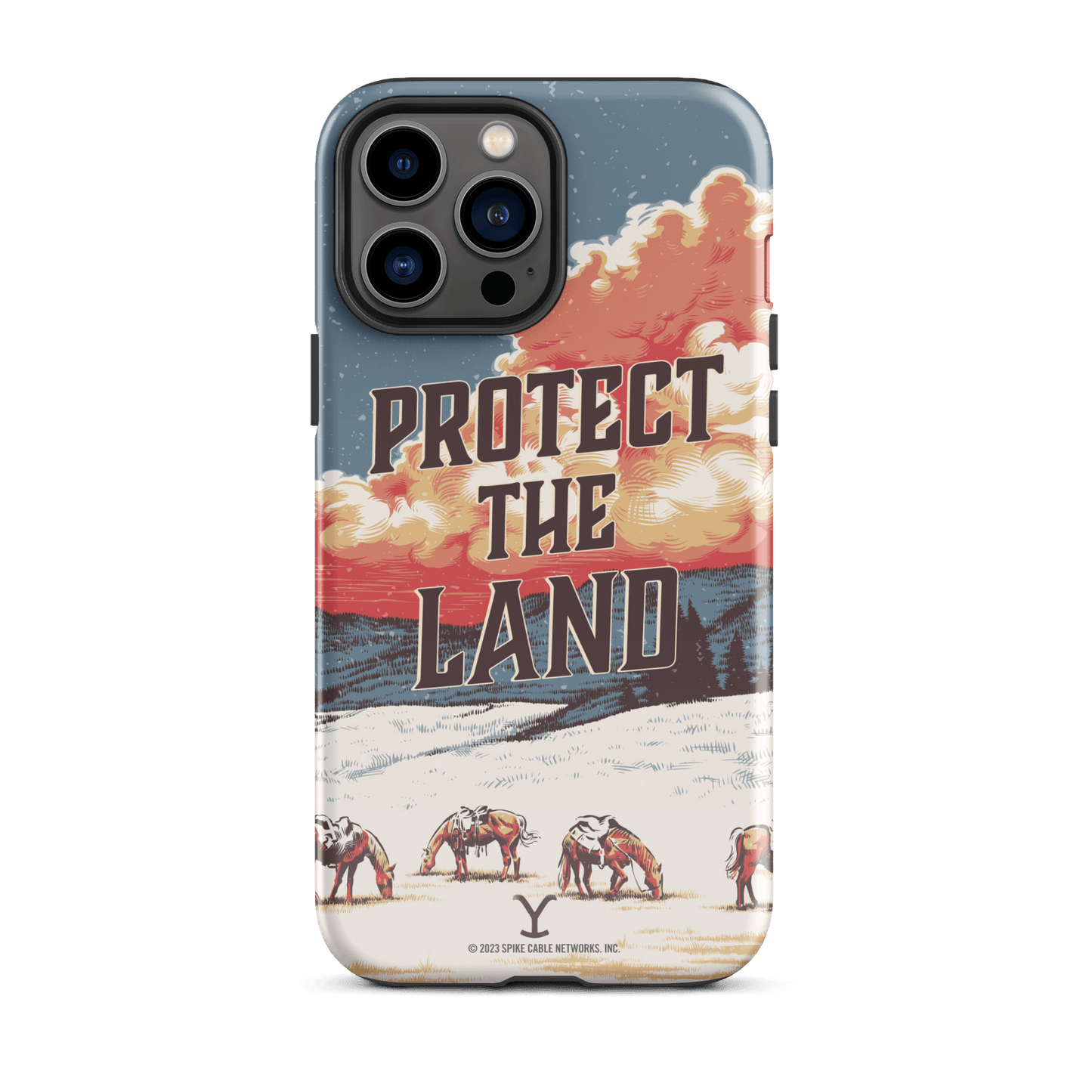 Yellowstone Protect the Land Tough Phone Case - iPhone