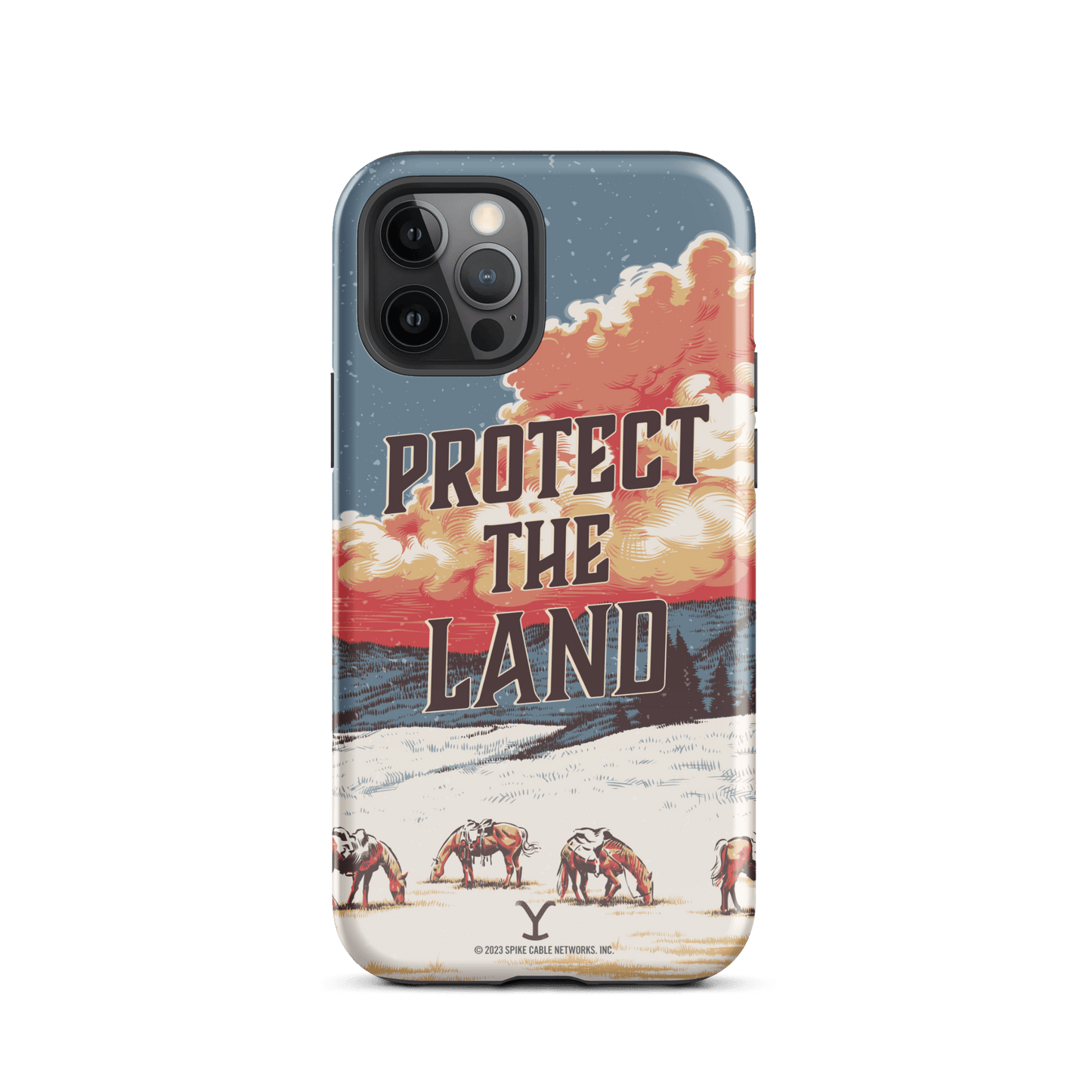 Yellowstone Protect the Land Tough Phone Case - iPhone