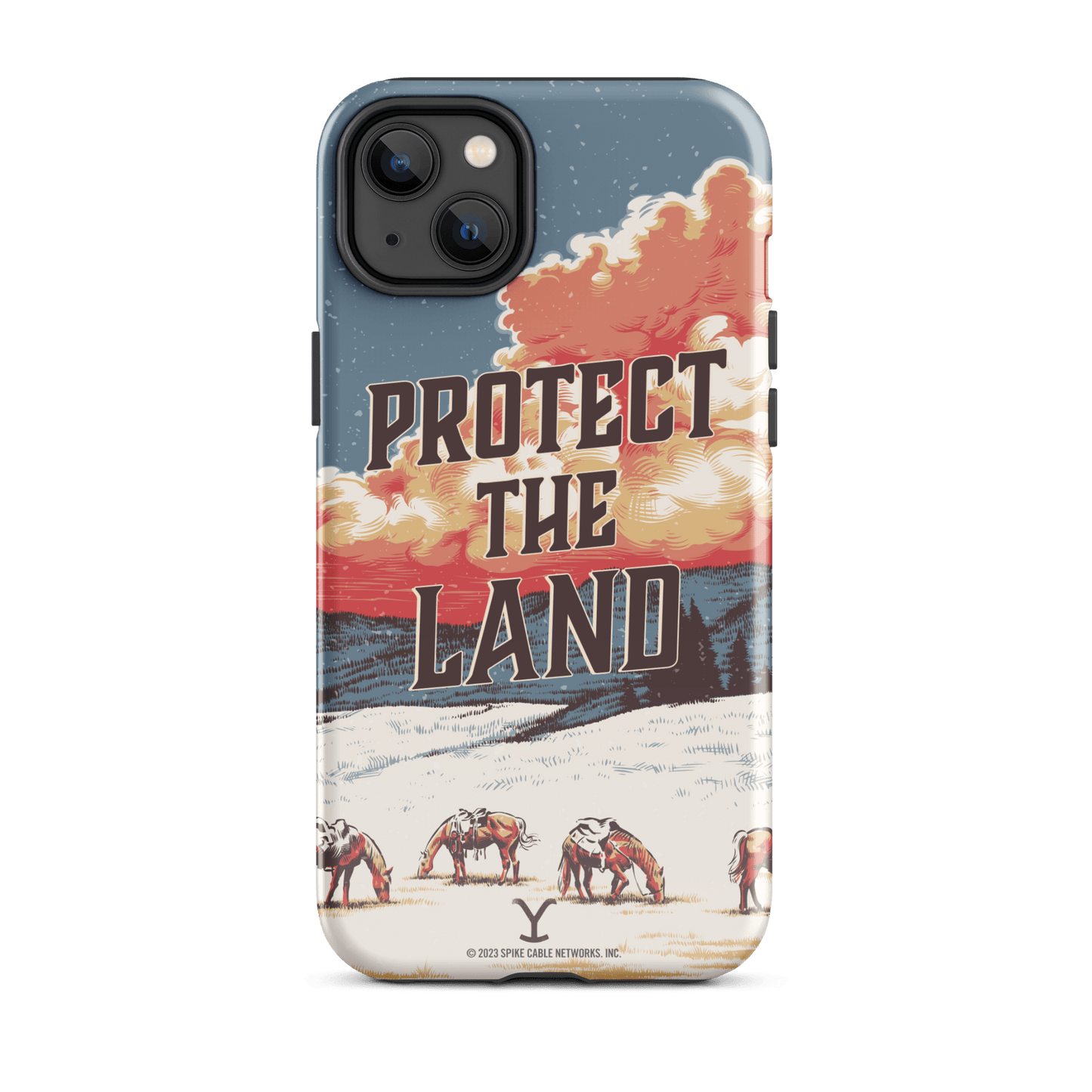 Yellowstone Protect the Land Tough Phone Case - iPhone