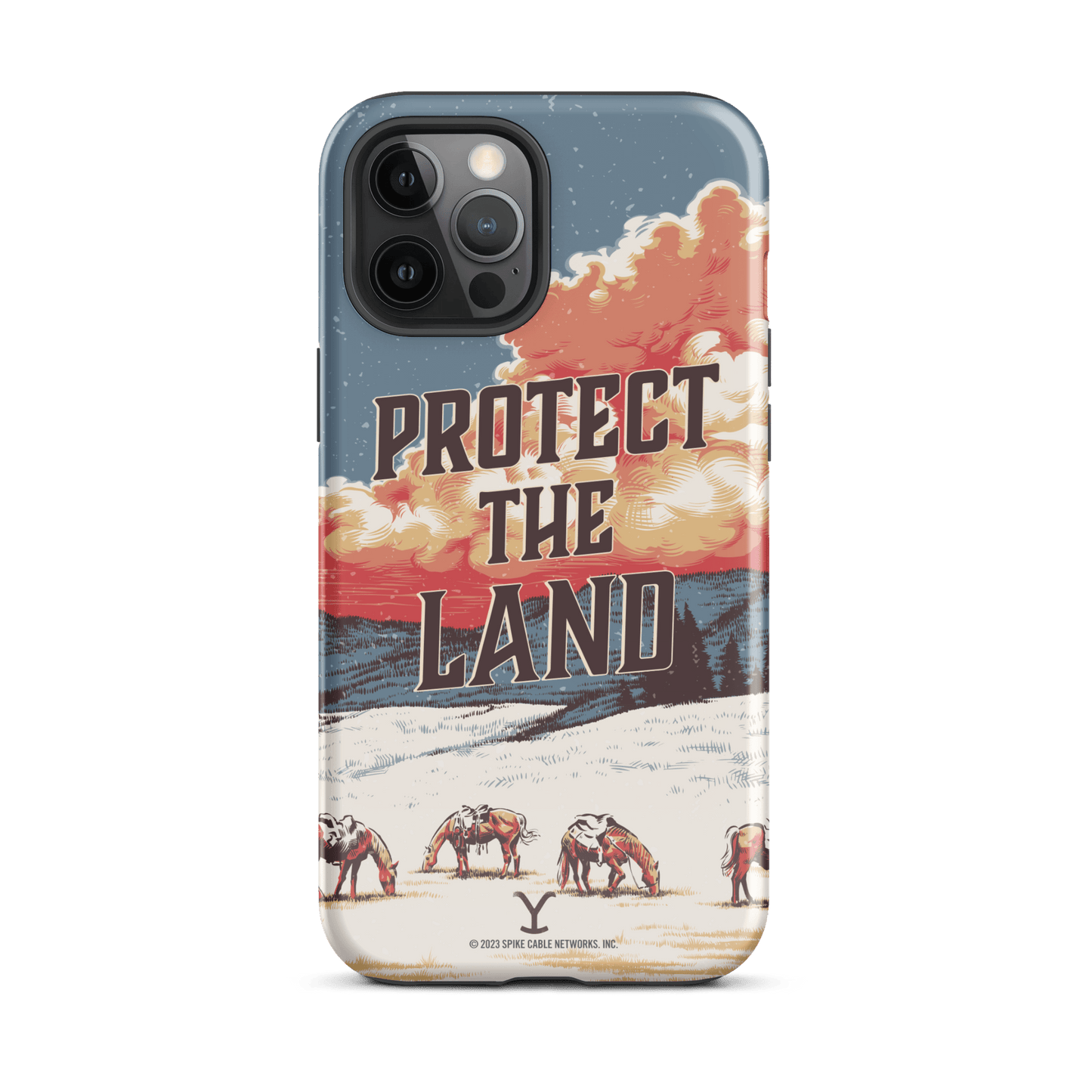 Yellowstone Protect the Land Tough Phone Case - iPhone