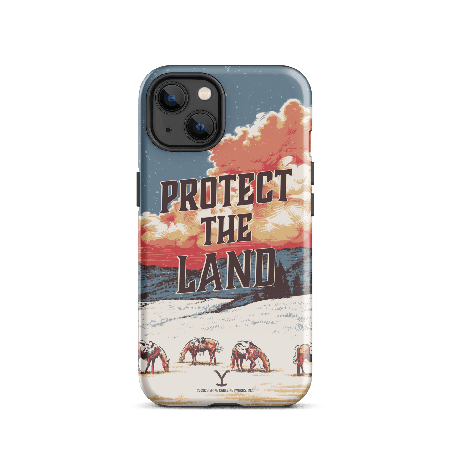 Yellowstone Protect the Land Tough Phone Case - iPhone