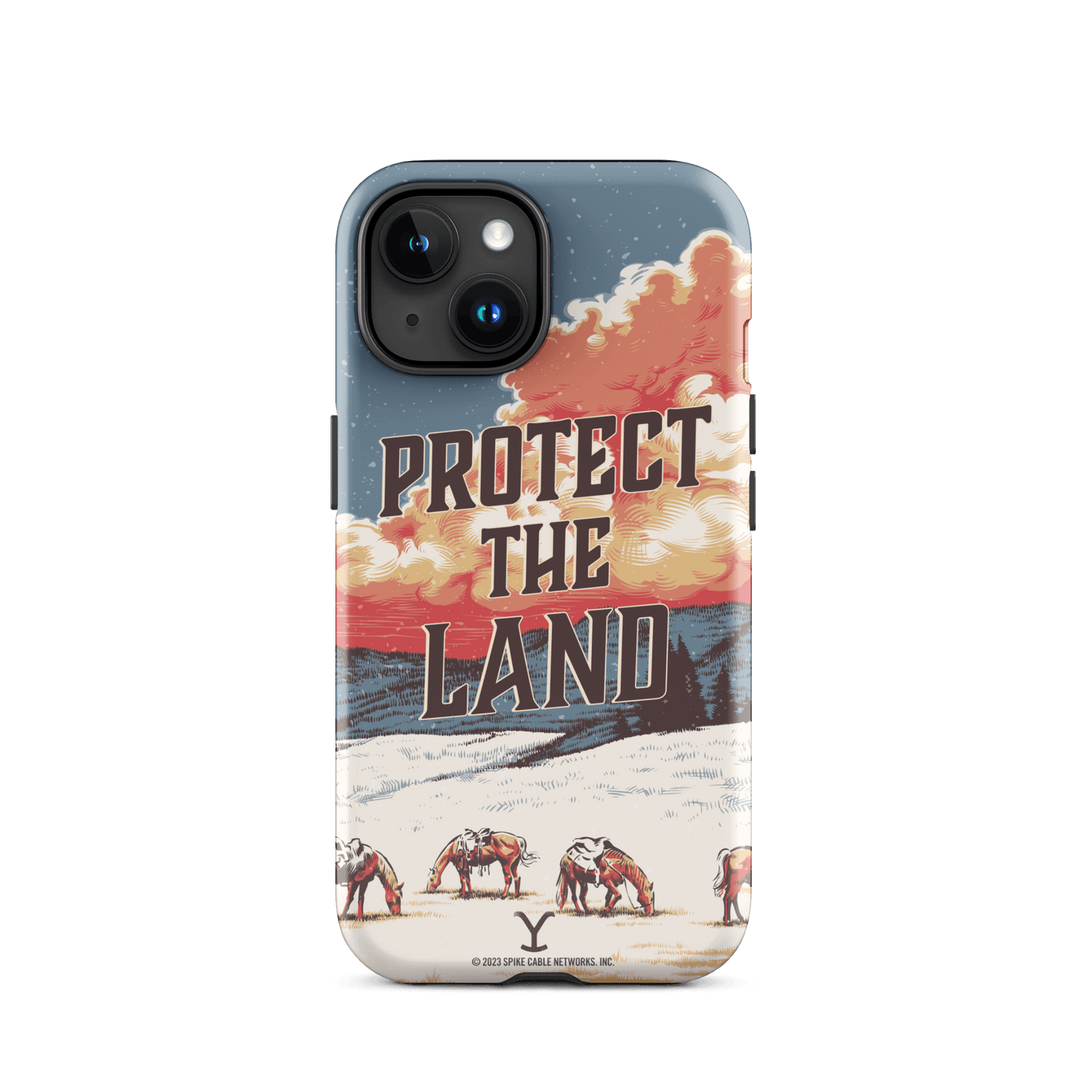 Yellowstone Protect the Land Tough Phone Case - iPhone