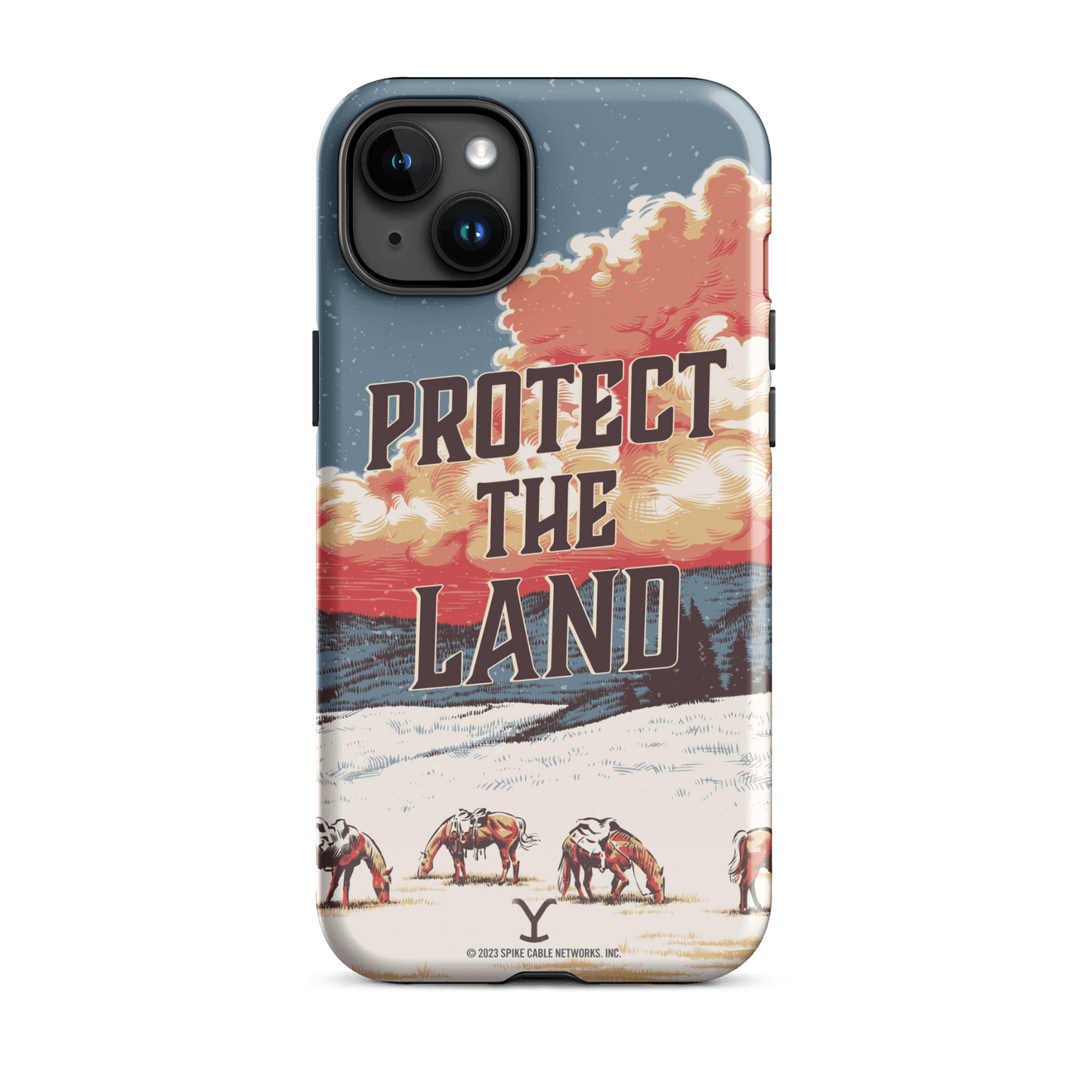 Yellowstone Protect the Land Tough Phone Case - iPhone