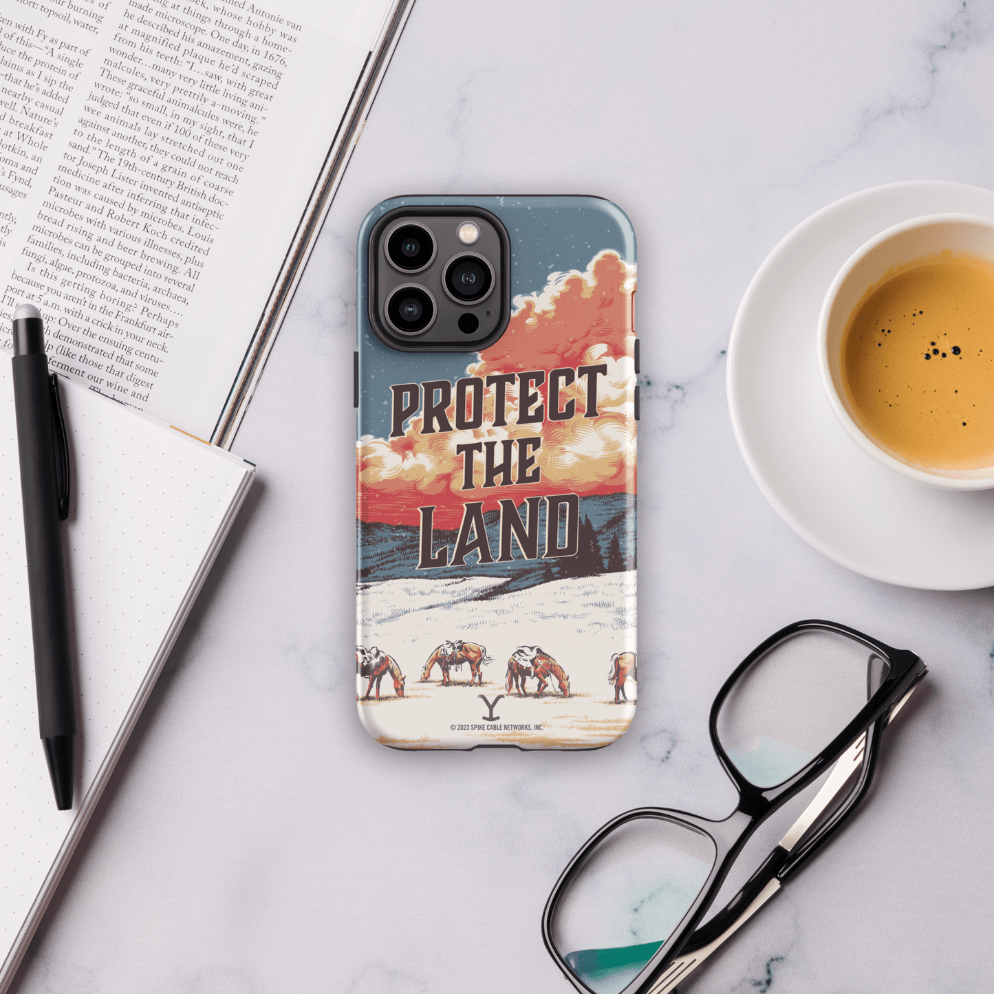 Yellowstone Protect the Land Tough Phone Case - iPhone