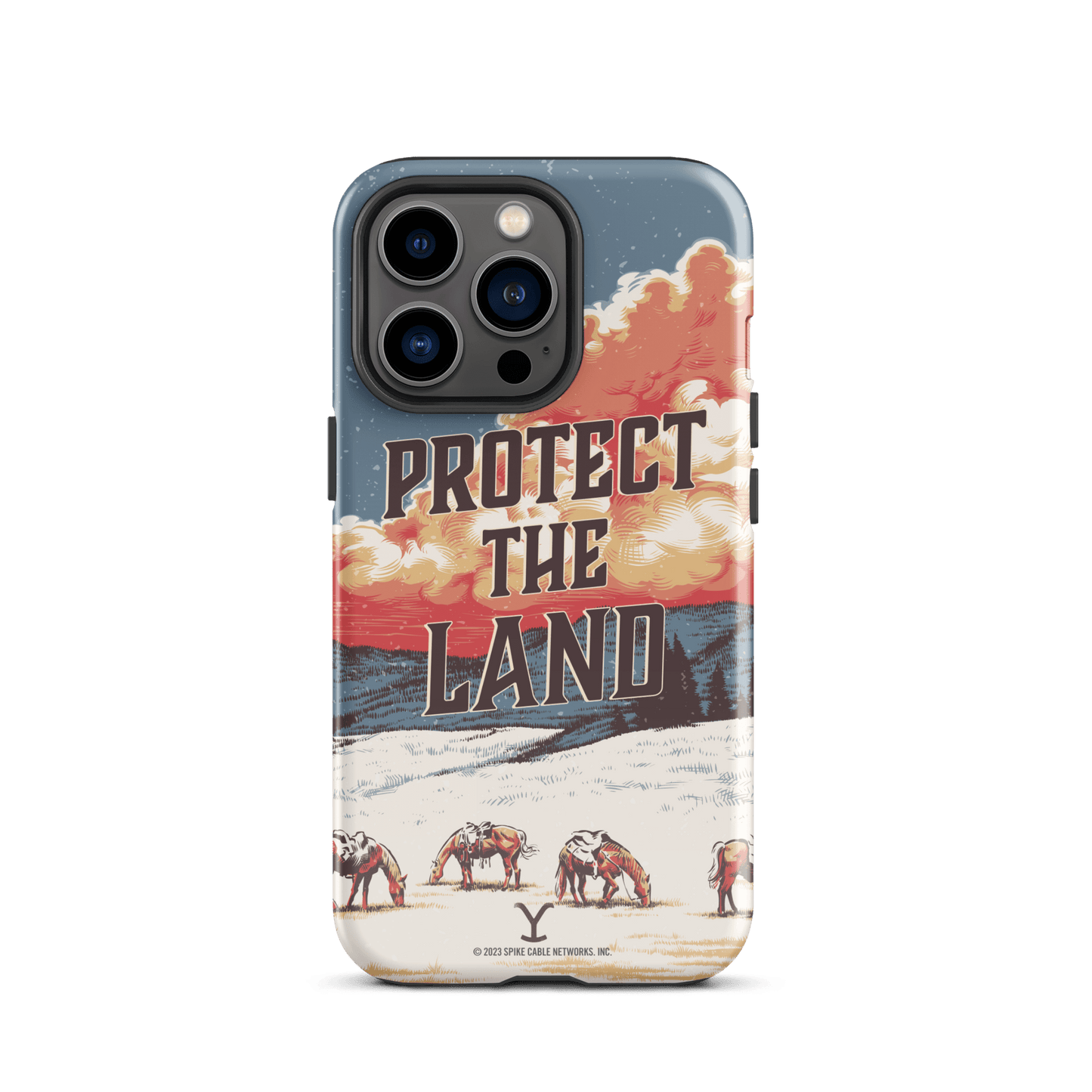 Yellowstone Protect the Land Tough Phone Case - iPhone