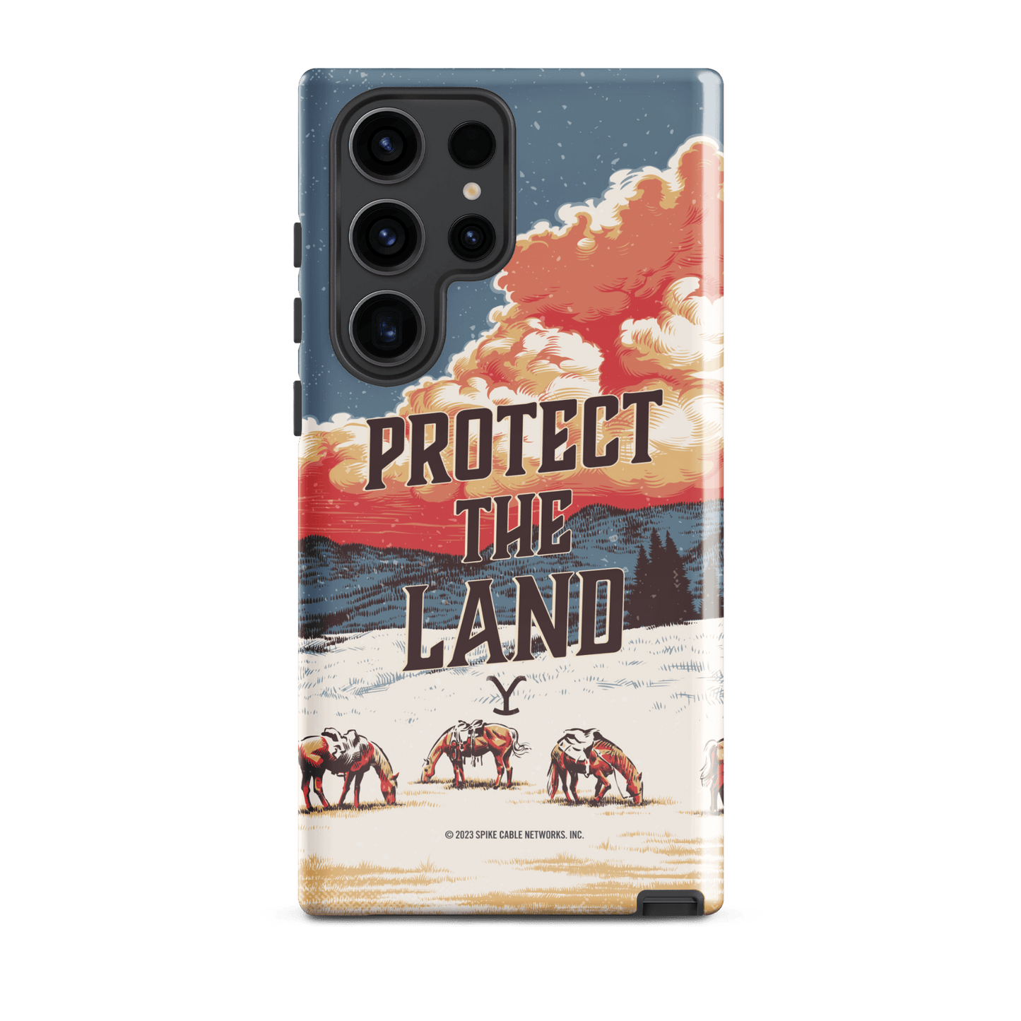 Yellowstone Protect the Land Tough Phone Case - Samsung