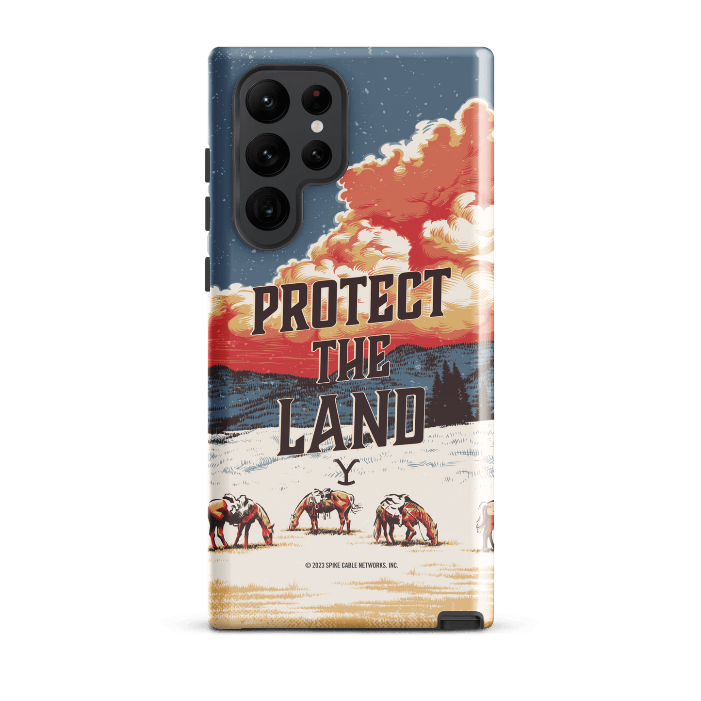 Yellowstone Protect the Land Tough Phone Case - Samsung