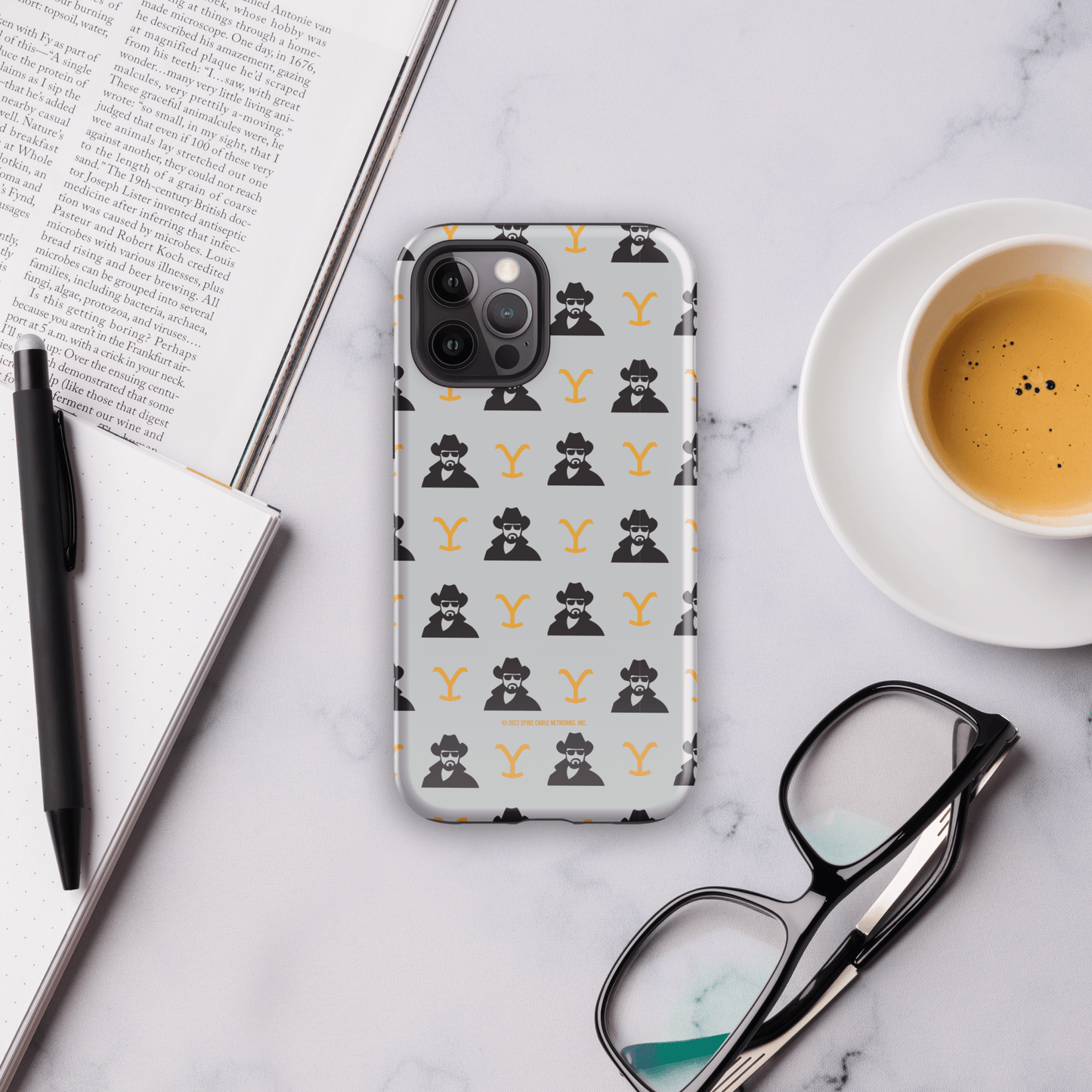 Yellowstone RIP Pattern Tough Phone Case - iPhone