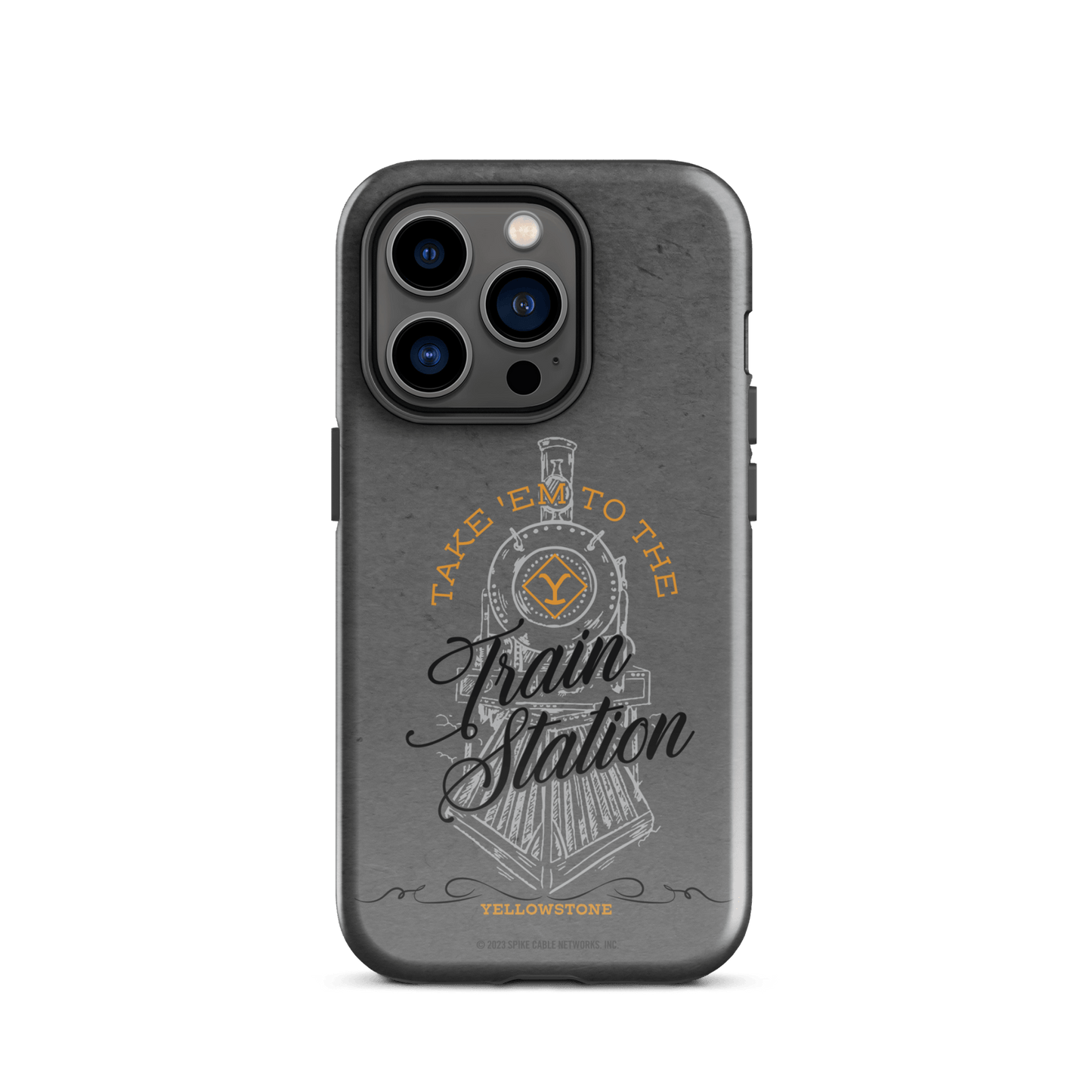 Yellowstone Train Station Tough Phone Case - iPhone