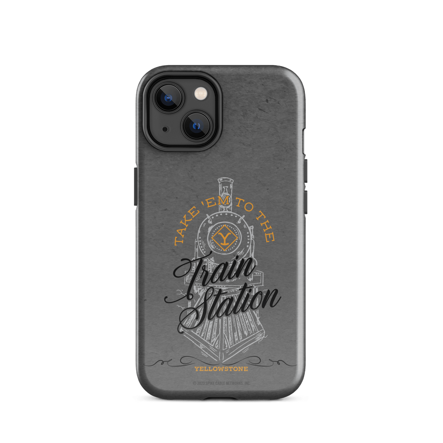 Yellowstone Train Station Tough Phone Case - iPhone