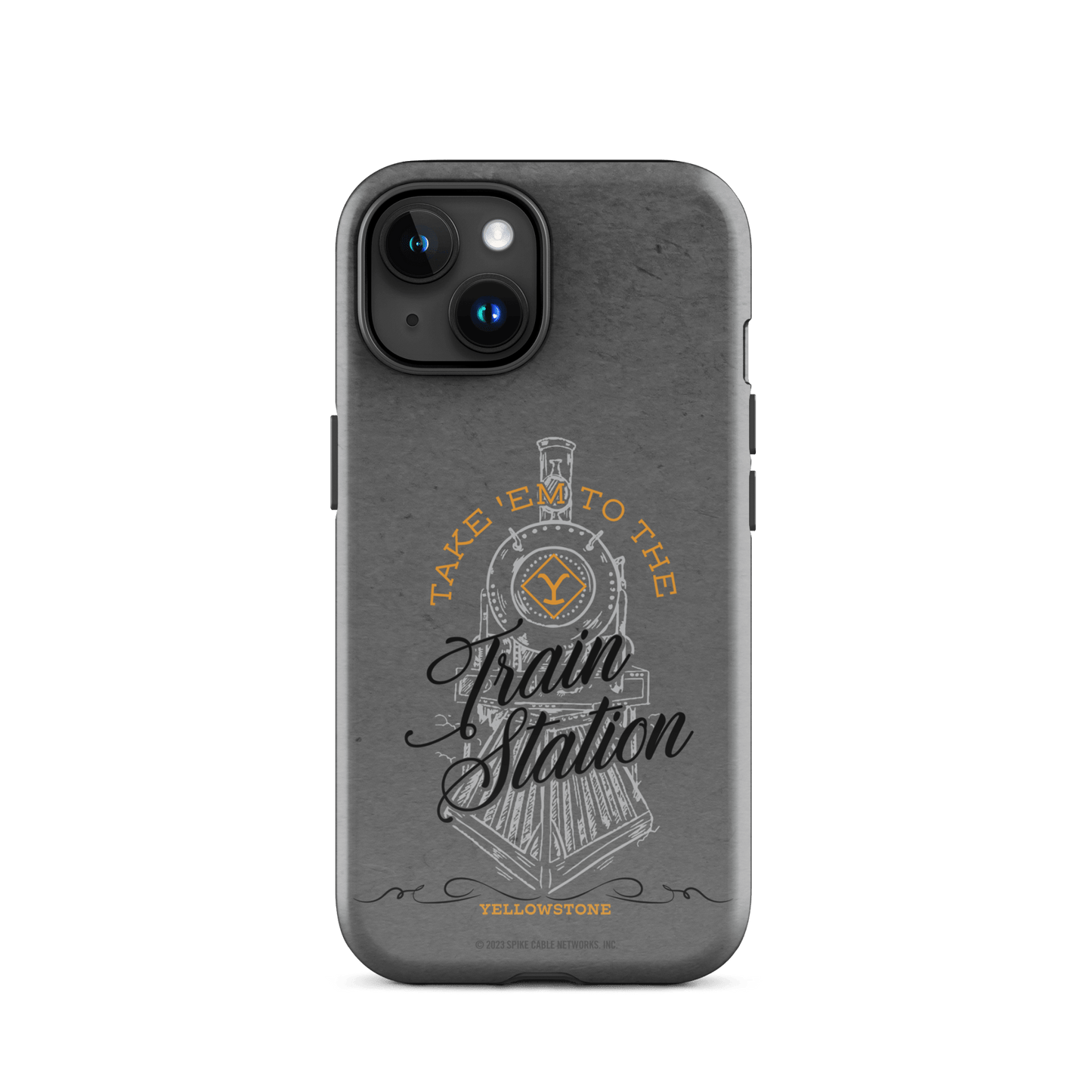 Yellowstone Train Station Tough Phone Case - iPhone