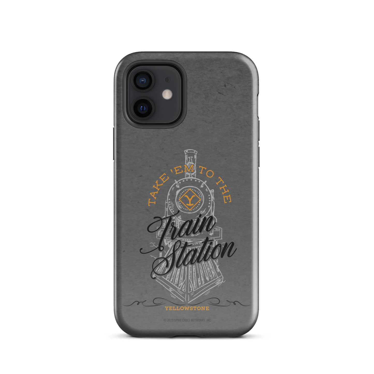 Yellowstone Train Station Tough Phone Case - iPhone